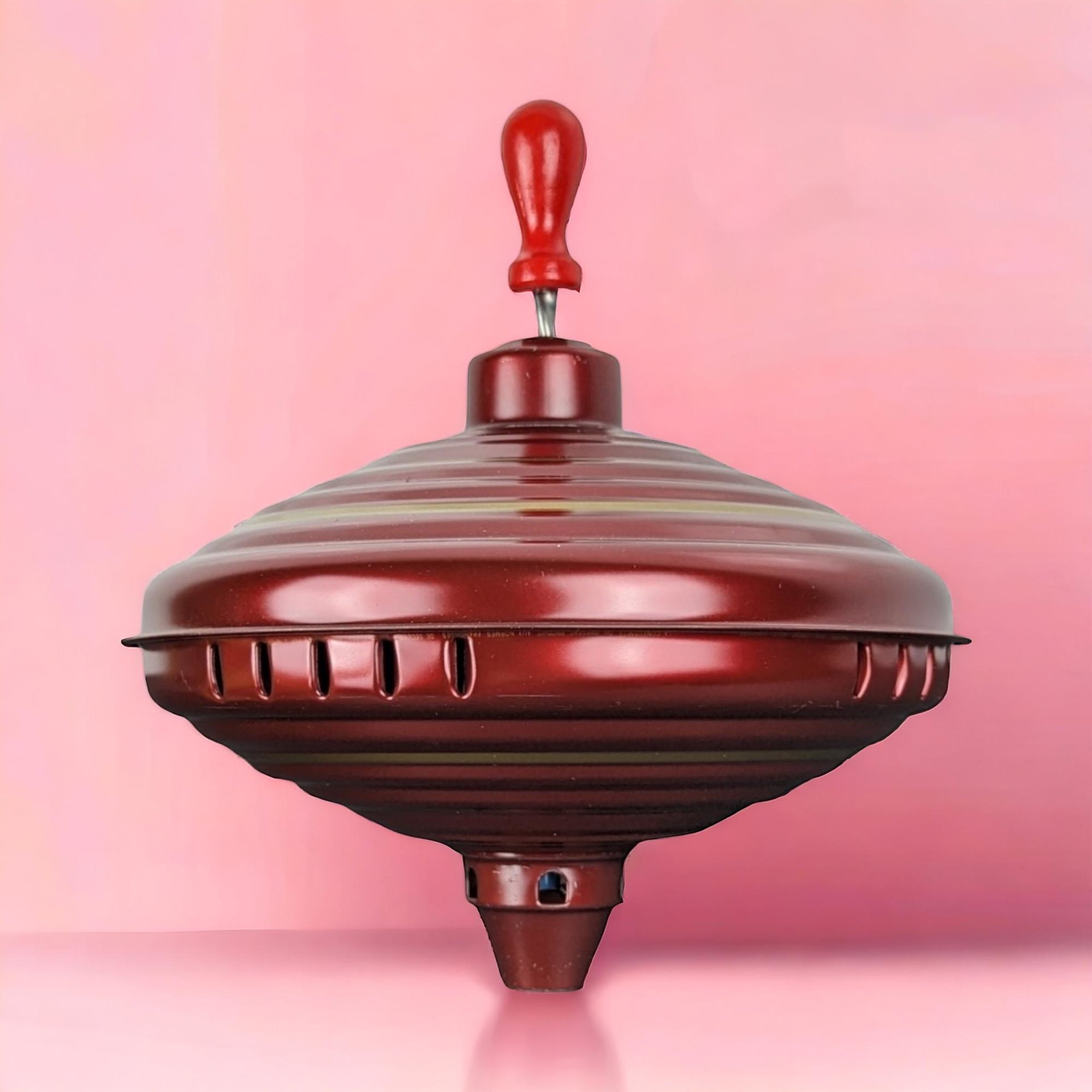 Vintage LBZ Nostalgic Spinning Top | German Tin Toy | Classic Toy with Box | Collectible Toy