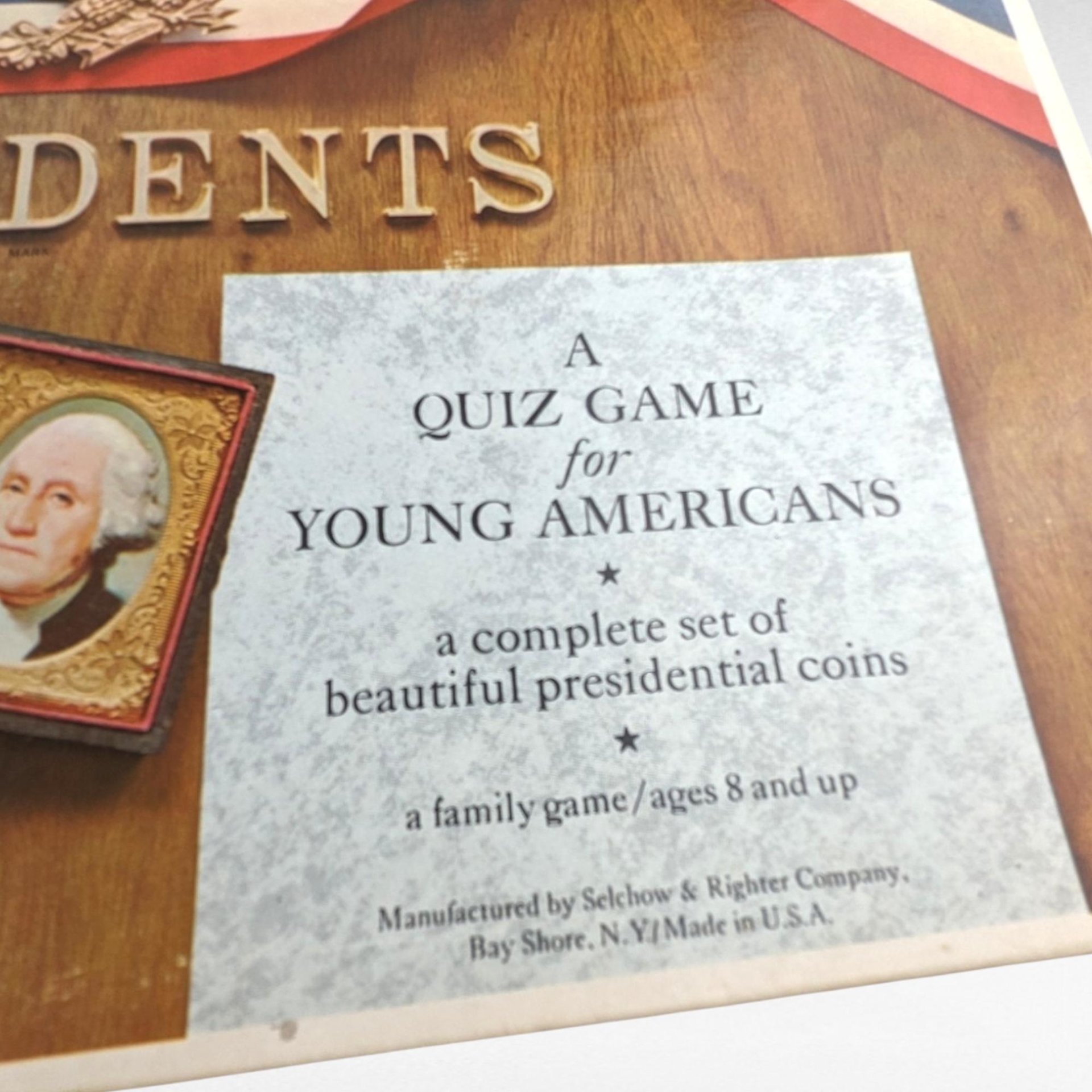 Vintage 1965 Meet the Presidents Quiz Game, Educational Game, History Game,  Homeschooling,  Collectible Game