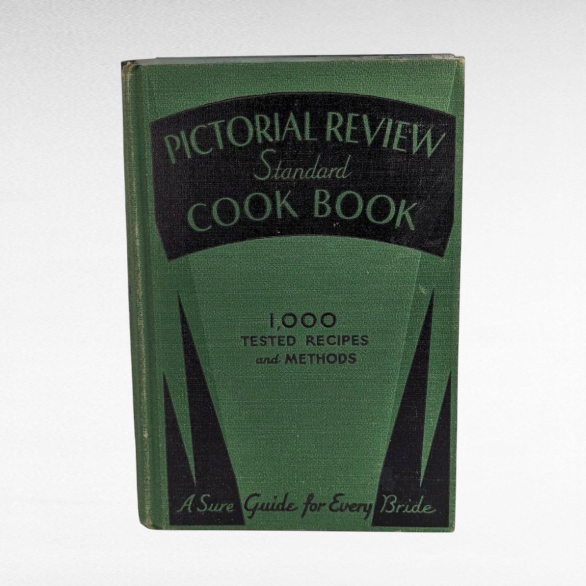 1931 Pictorial Review Standard Cookbook | Vintage Cookbook | 1000 Recipes | Gift for Bride | Kitchen Decor