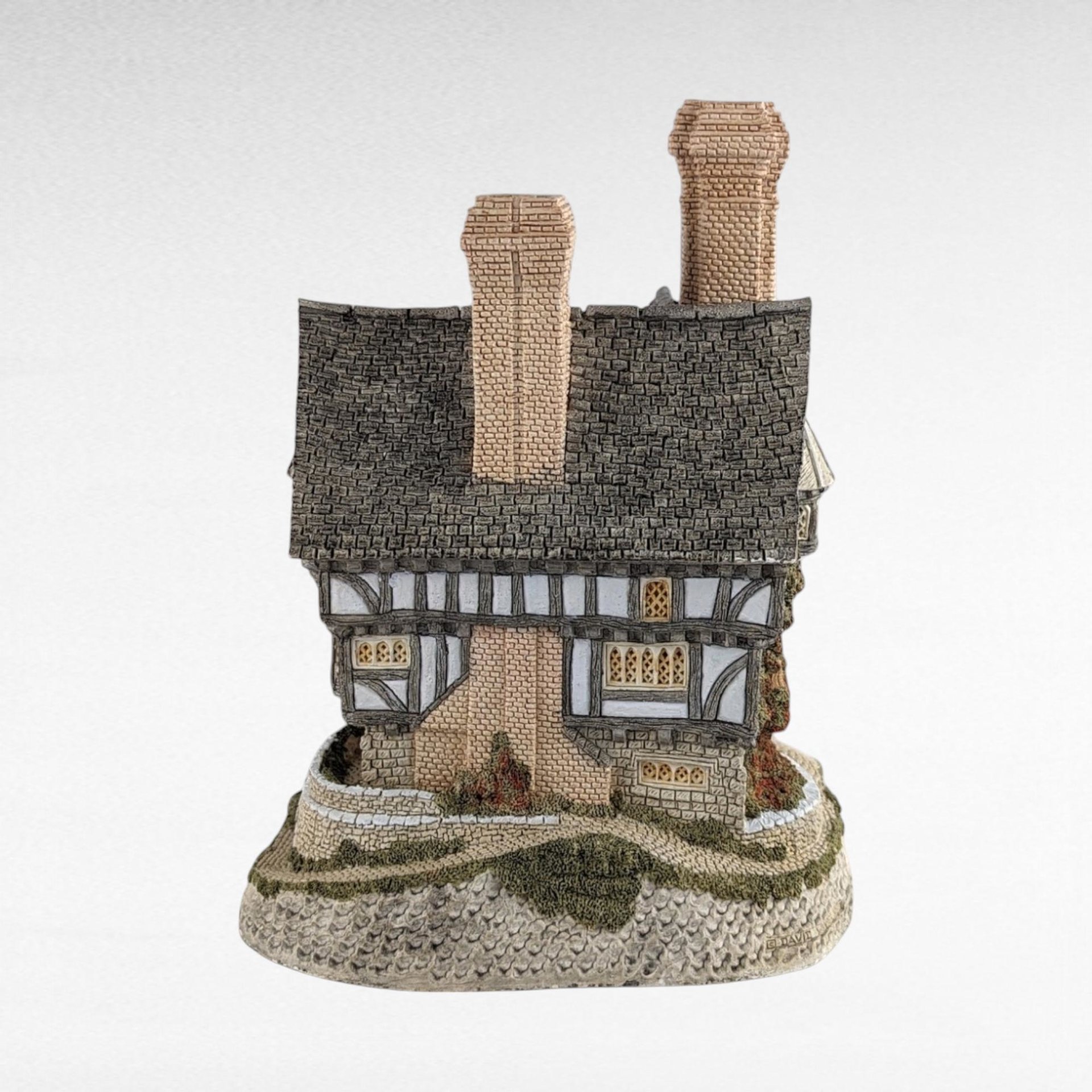 Vintage 1986 David Winter Falstaff Manor Cottage - Masterpiece Collection #5333