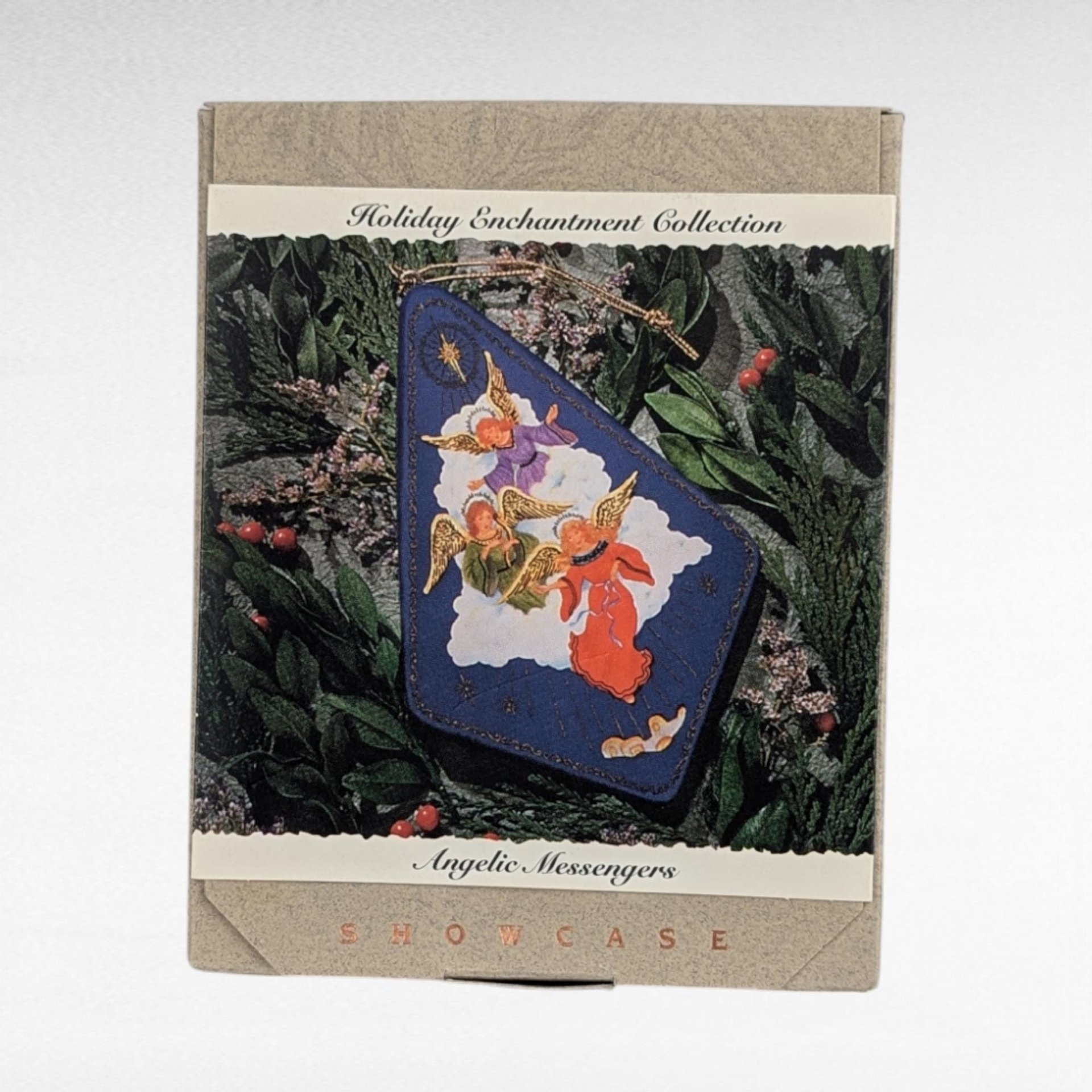 Vintage 1993 Hallmark Holiday Enchantment Ornaments - Set of 6 with Boxes - Christmas Decor