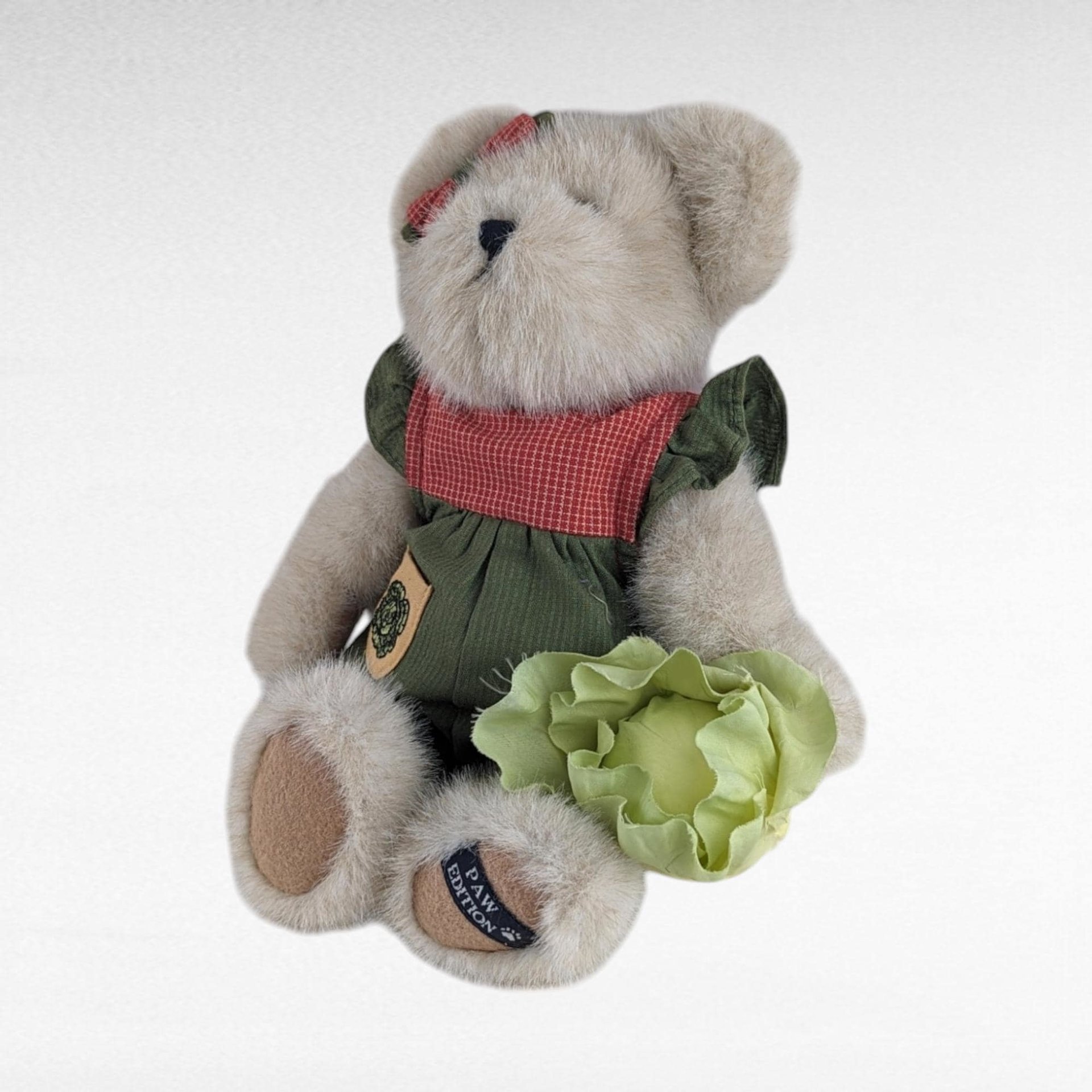 Boyds Bear, Letti McVeggie, Plush Bear, 10" Bear, Collectible Bear, Plush Toy, Gift for Collector