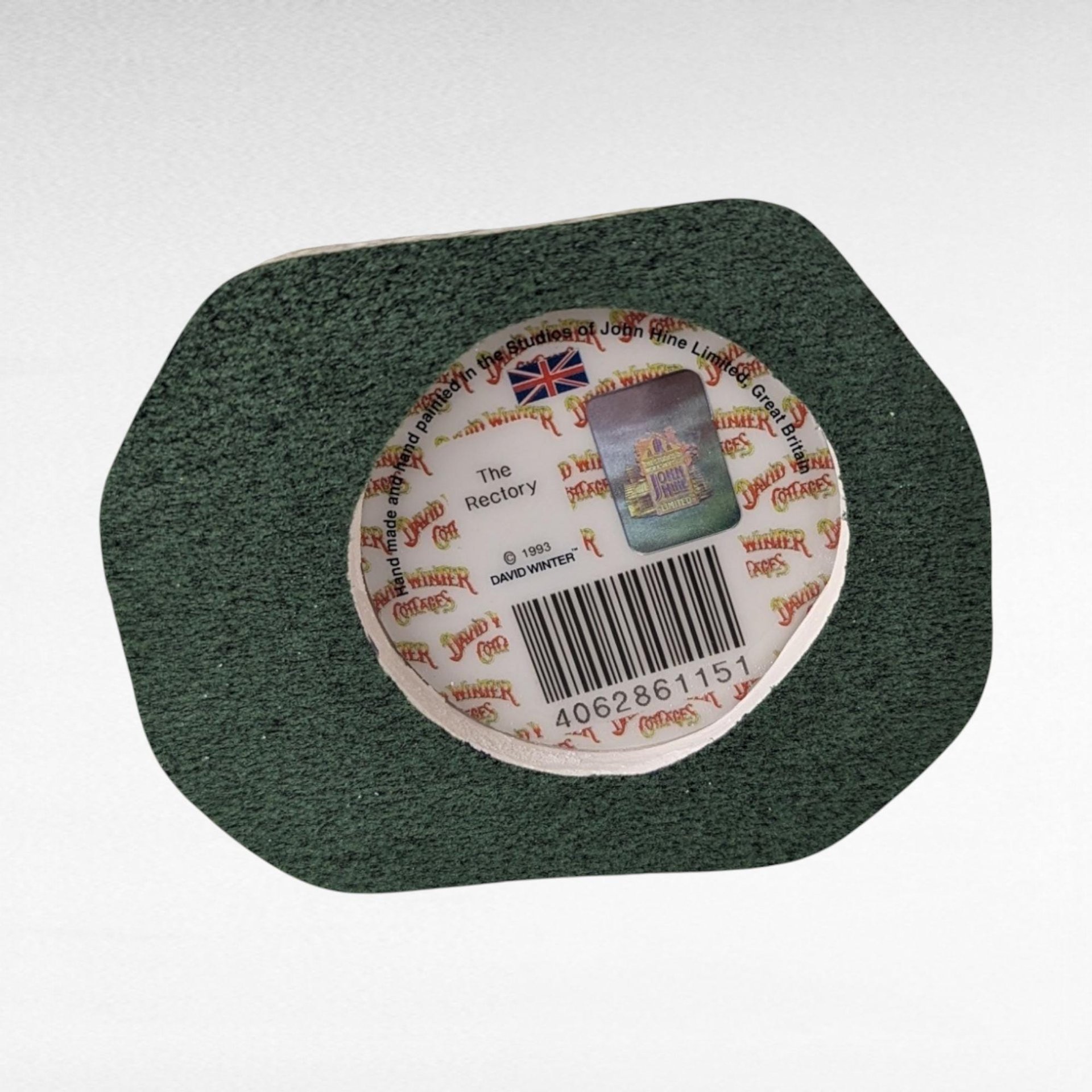 1993 David Winter Cottage "The Rectory" | with COA and Original Box | Vintage Collectible