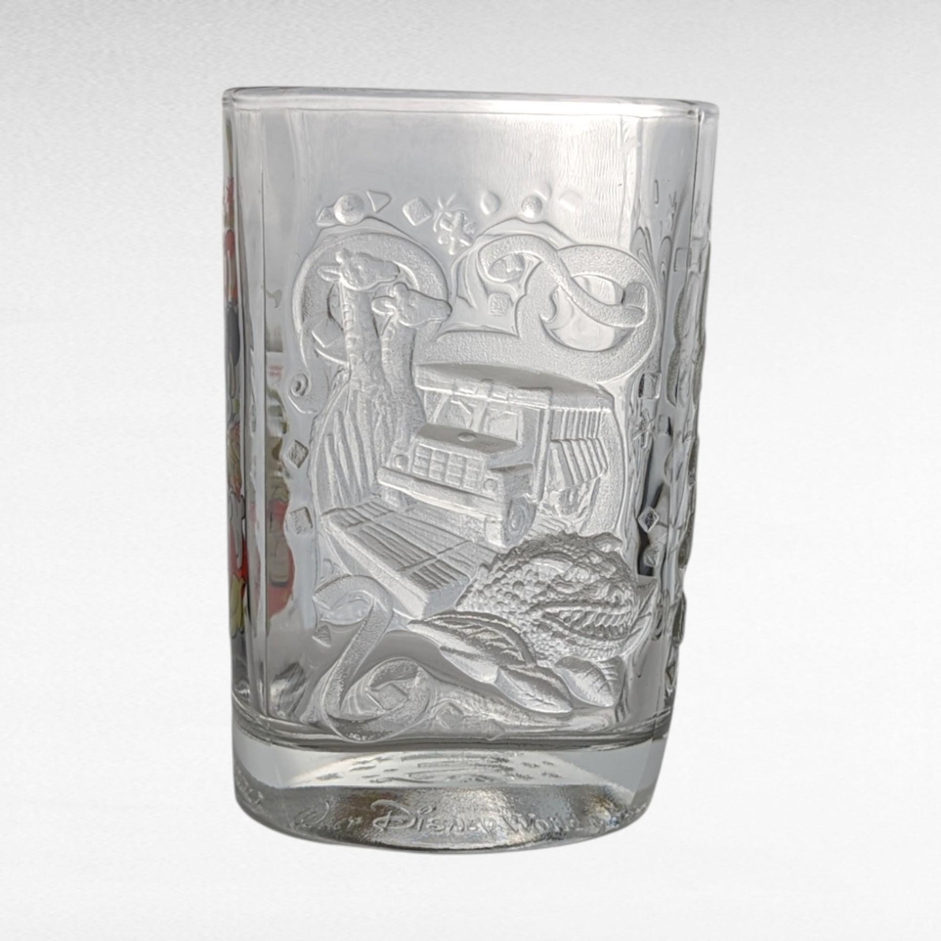 Disney Magic Kingdom Glasses | Set of 4 | Mickey Mouse | 2000 Millennium | Collectible Disneyana