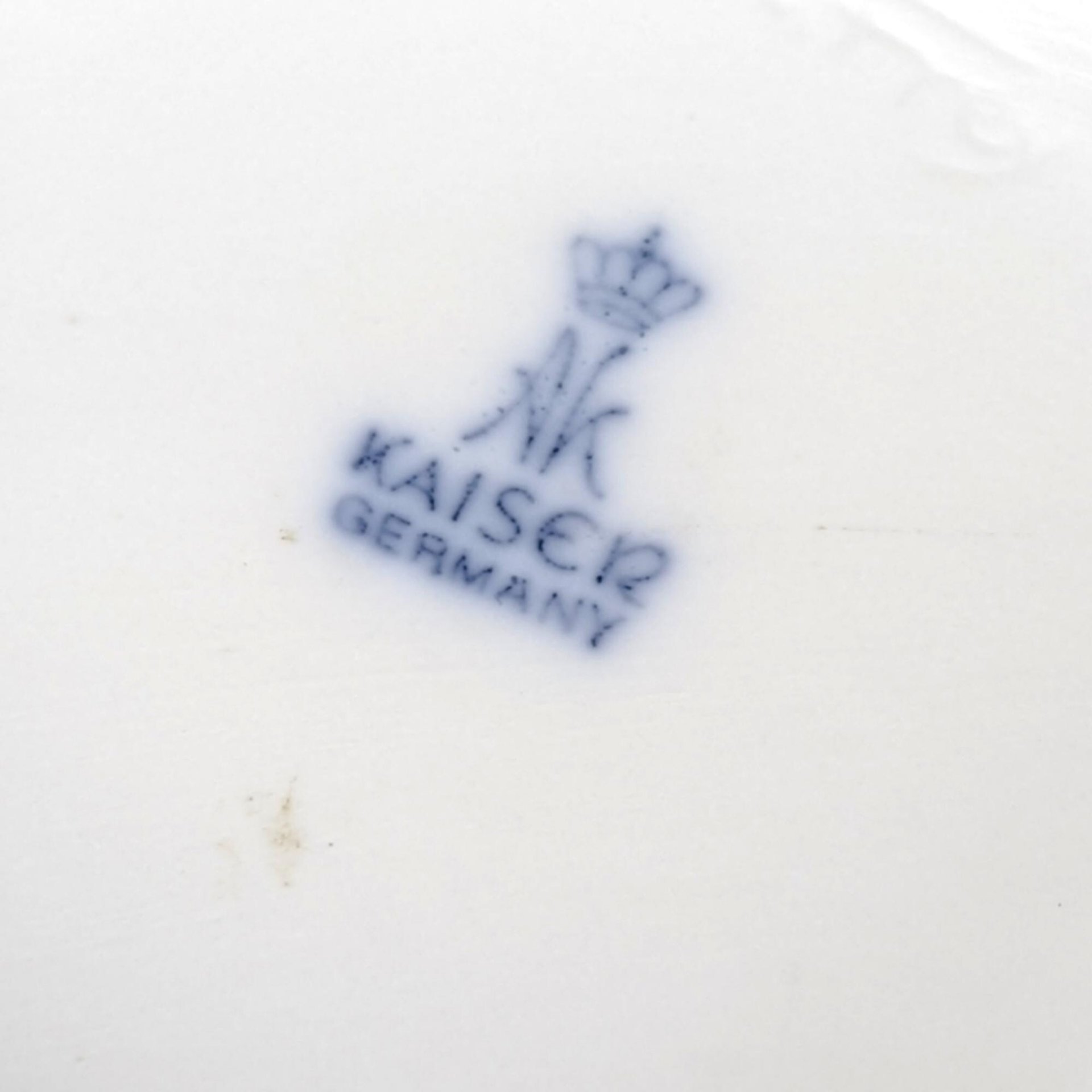 Vintage Kaiser White Bisque Vase with Embossed Roses, 1980s Porcelain Flower Vase, Home Decor, Wedding Gift, 5.5 inches