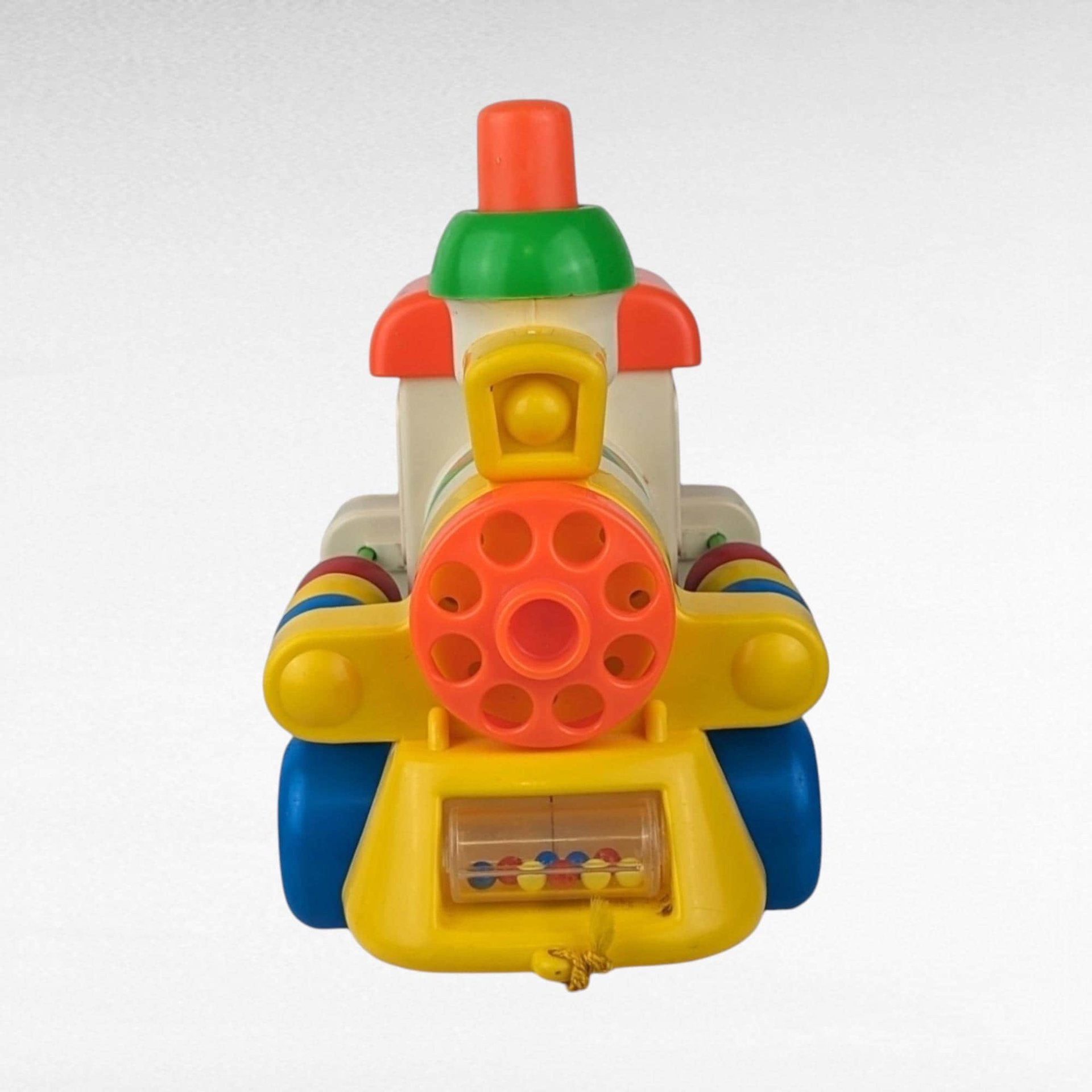 Vintage Playskool Busy Choo Choo Pull Toy | 1980s Toddler Toy | Educational Toy | Gift for Collector