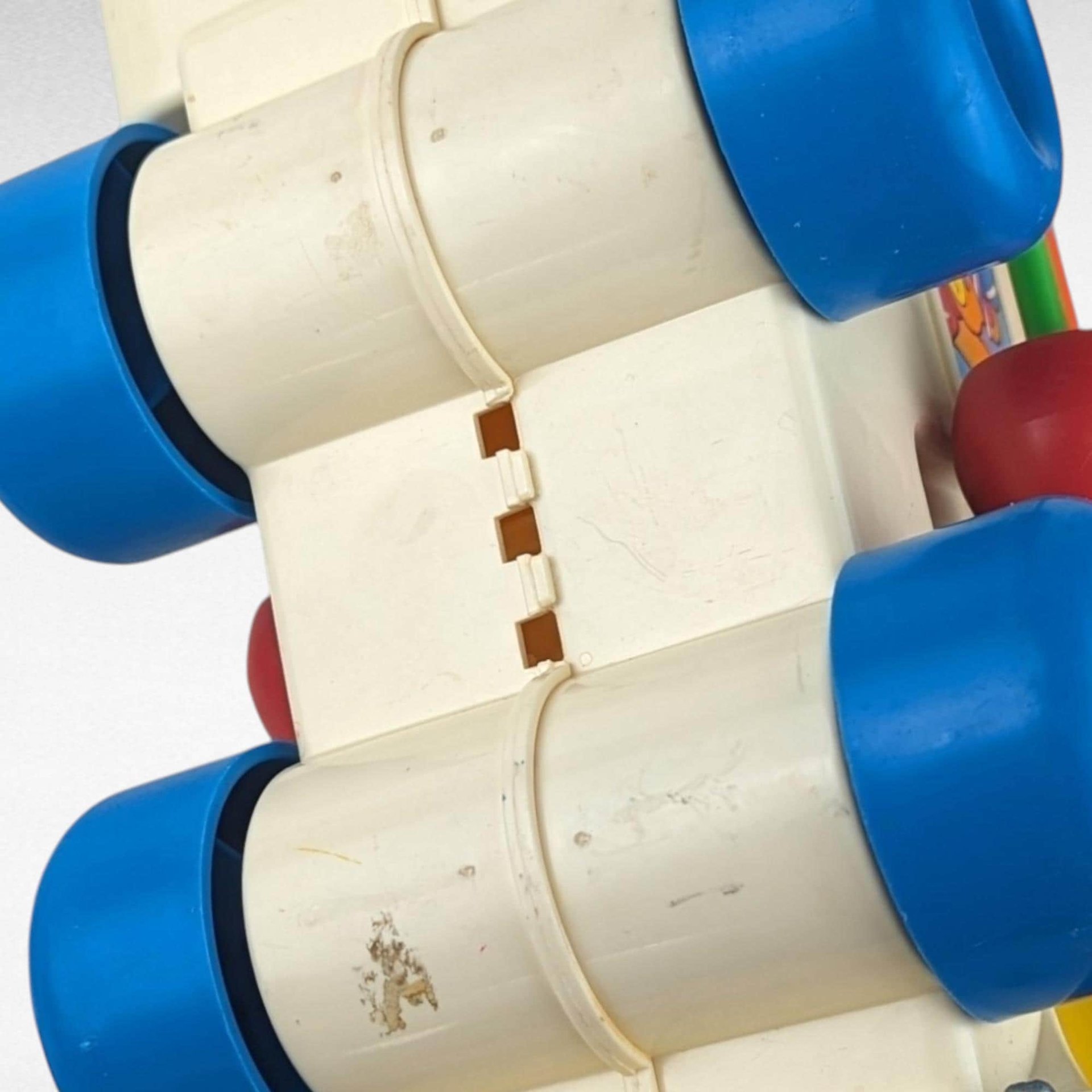 Vintage Playskool Busy Choo Choo Pull Toy | 1980s Toddler Toy | Educational Toy | Gift for Collector
