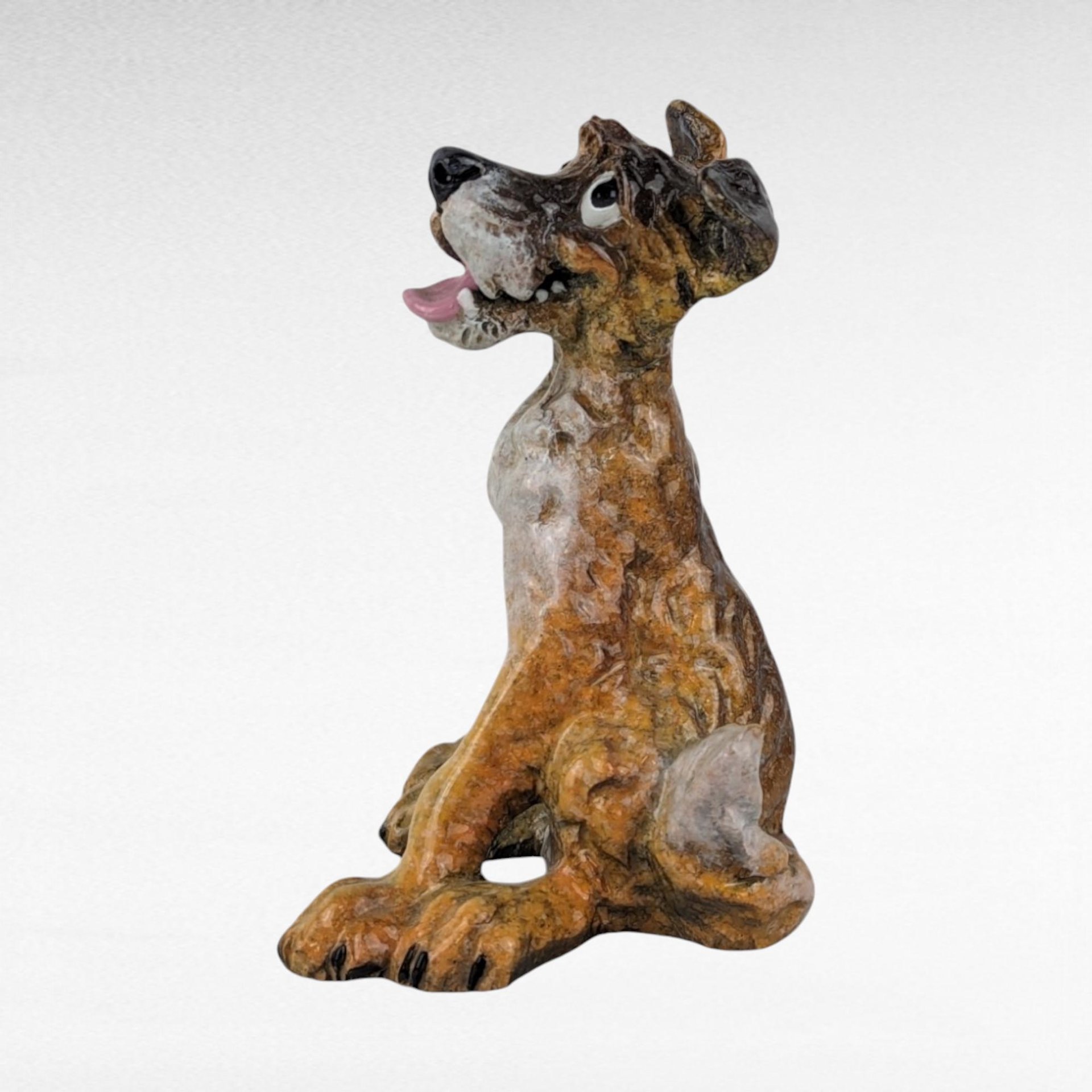 Vintage Kitty's Kennel "Gypsy" Dog Figurine | Porcelain & Resin Dog Statue | Collectible Animal Figurine | Gift for Dog Lovers