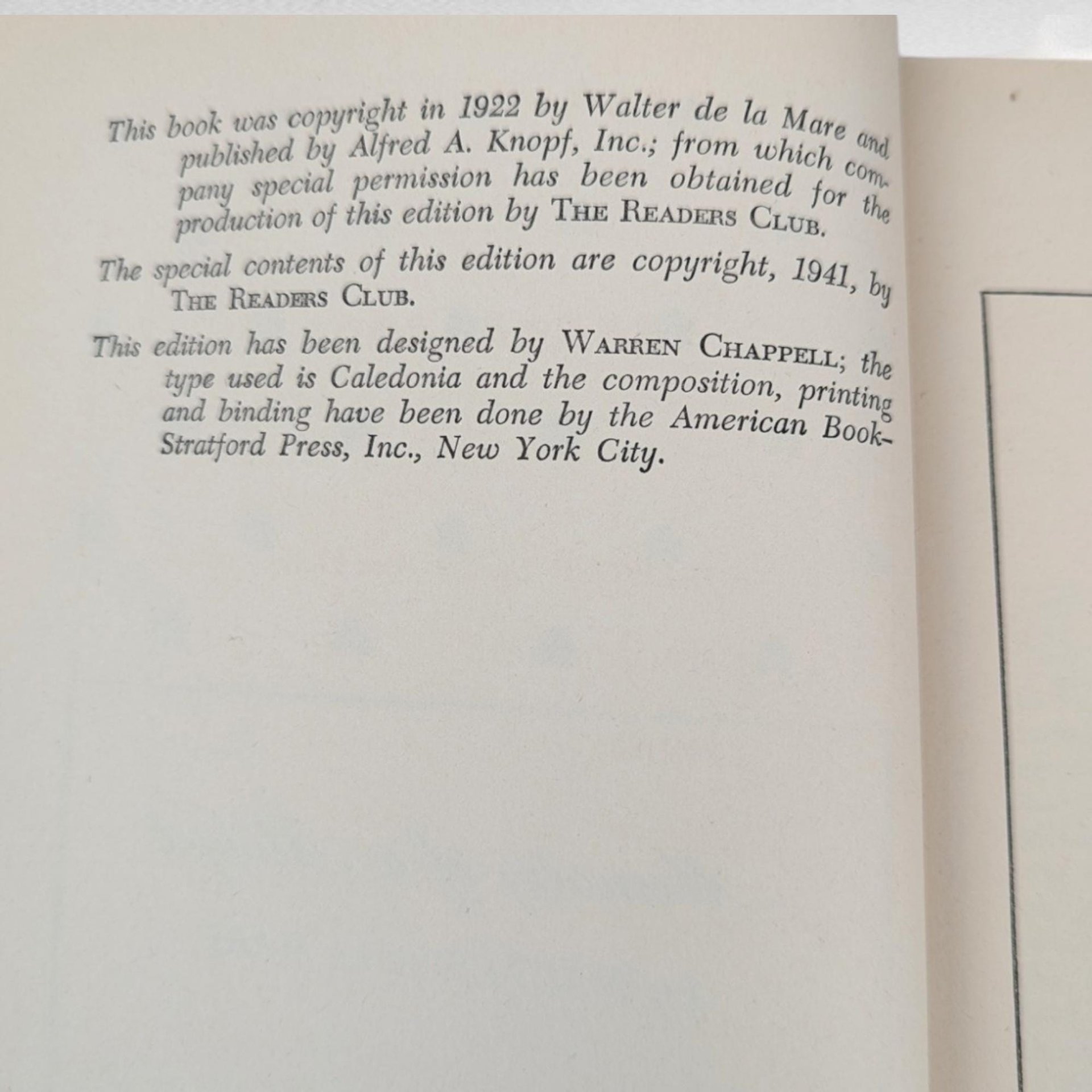 1941 "Memoirs of a Midget" by Walter de la Mare | Hardcover Book | Readers Club Edition | Vintage Literature | Collectible Book