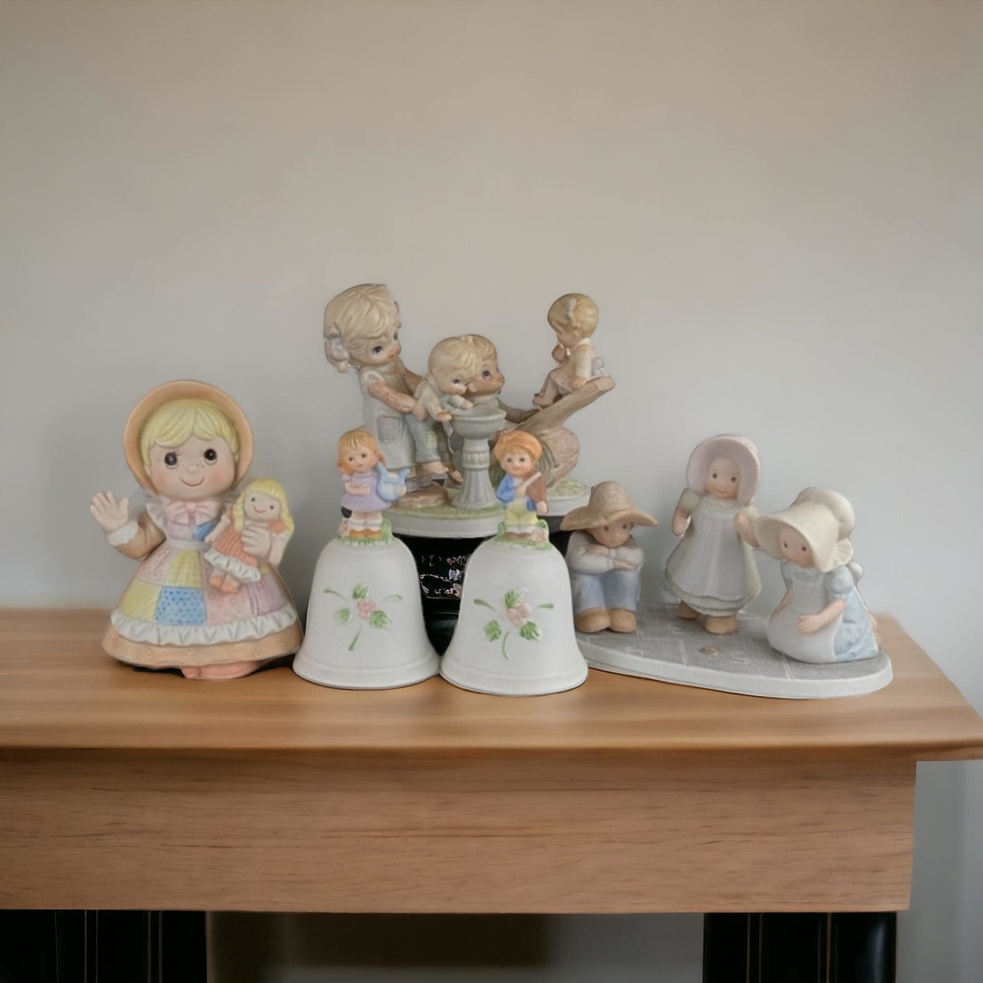 Vintage Children Figurine Lot | Homco, Ceramic, Playful Kids, Religious Figurine | Vintage Toys, Collectible Figurines, Childrens Decor