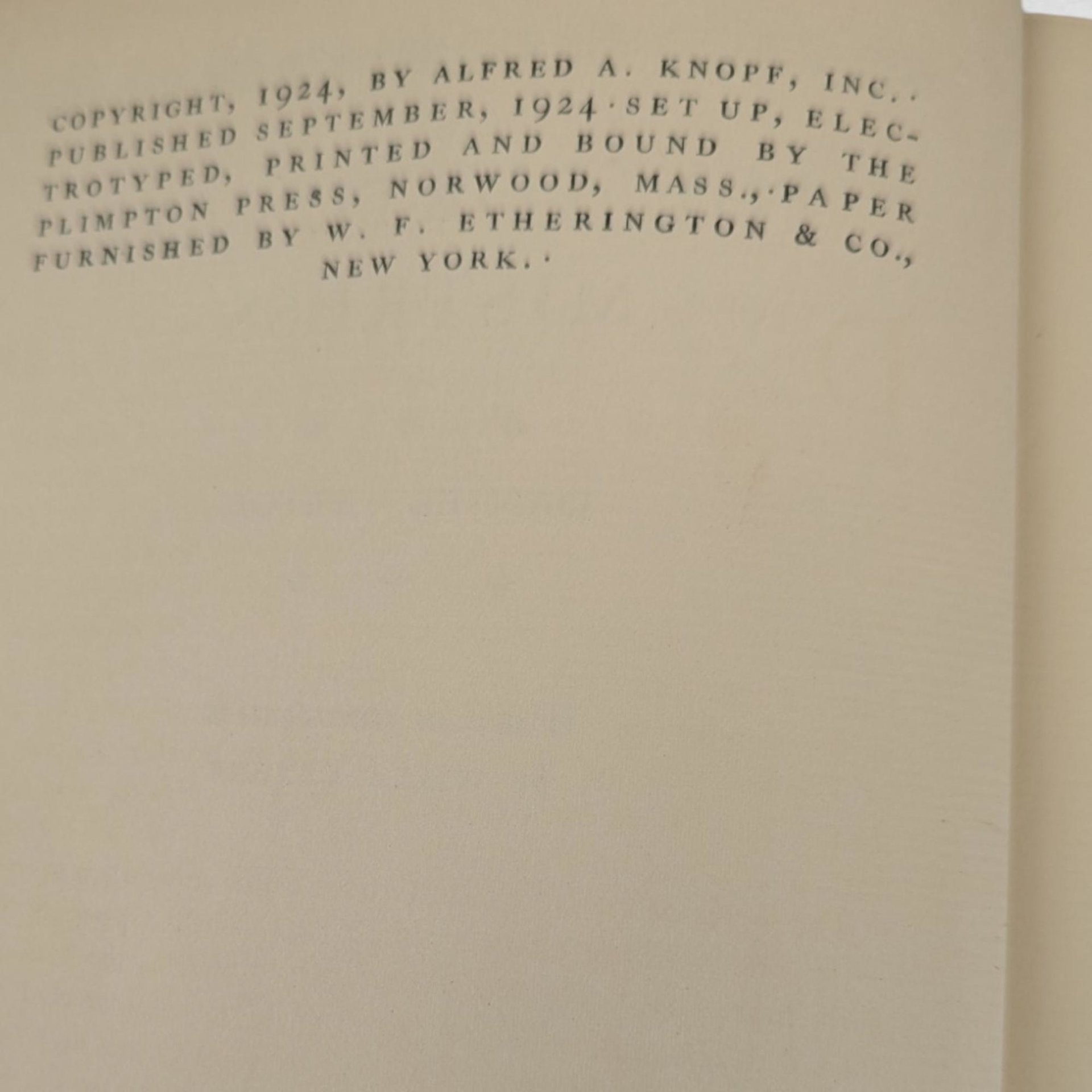 1924 The Fortunate Mistress | Daniel Defoe | First Edition | Alfred A. Knopf | Hardcover Novel | Antique Book Gift | Literature Collector