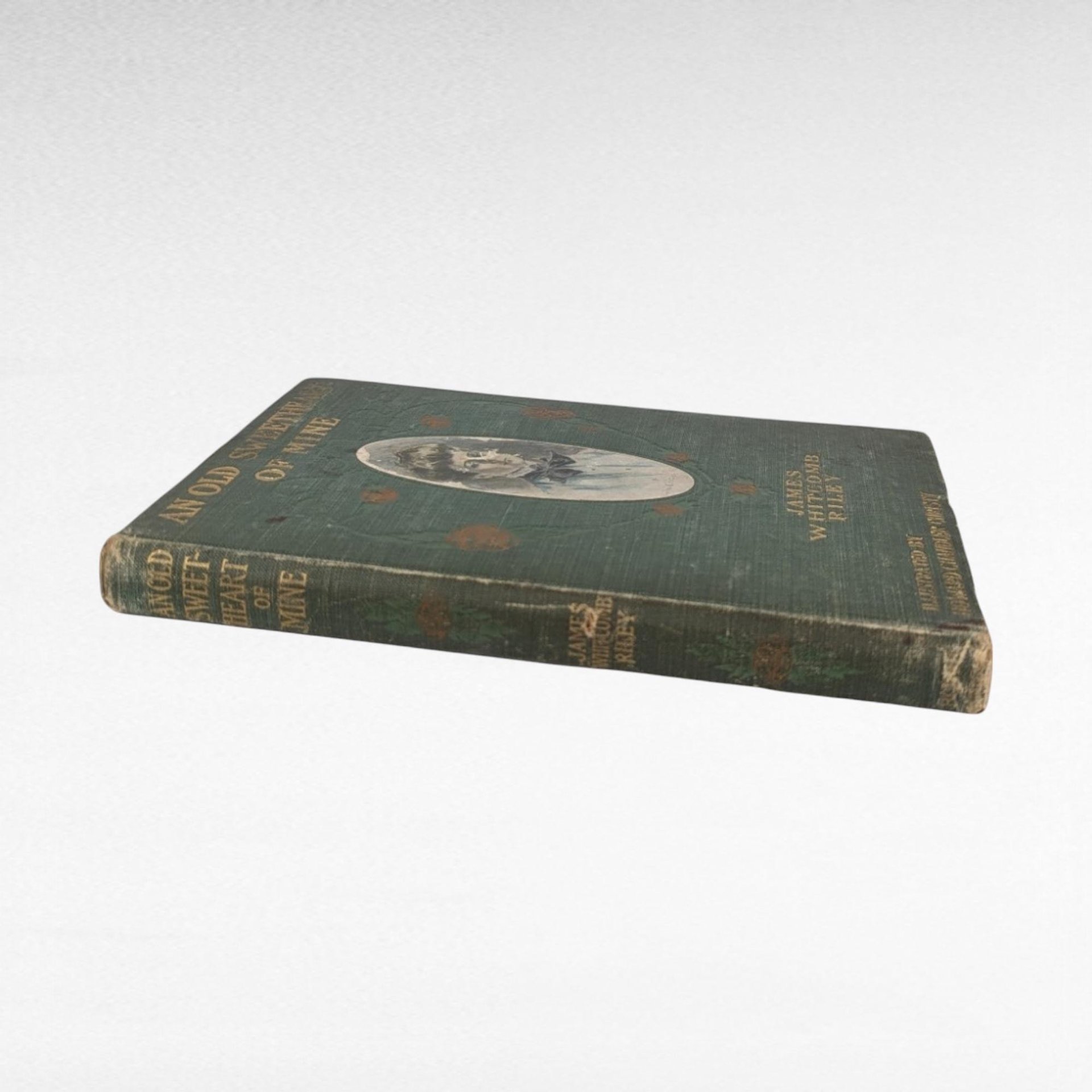 1902 Antique Poetry Book, An Old Sweetheart of Mine, James Whitcomb Riley, Illustrated by Howard Chandler Christy, The Bobbs-Merrill
