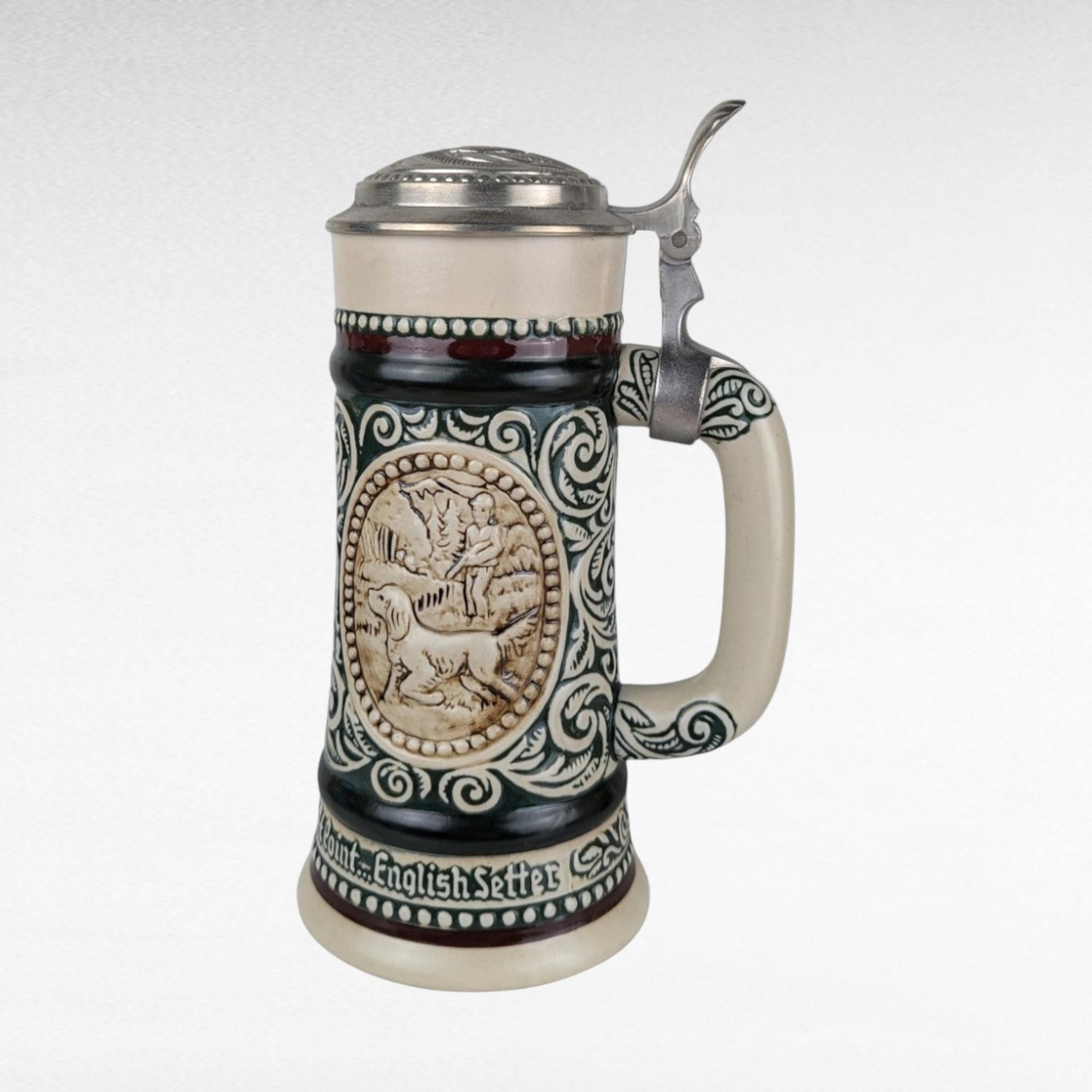 1978 Avon "The Strike" Rainbow Trout Sporting Stein, Vintage Beer Stein, Fishing Collectible, Decanter, Man Cave Decor, Fisherman Gift