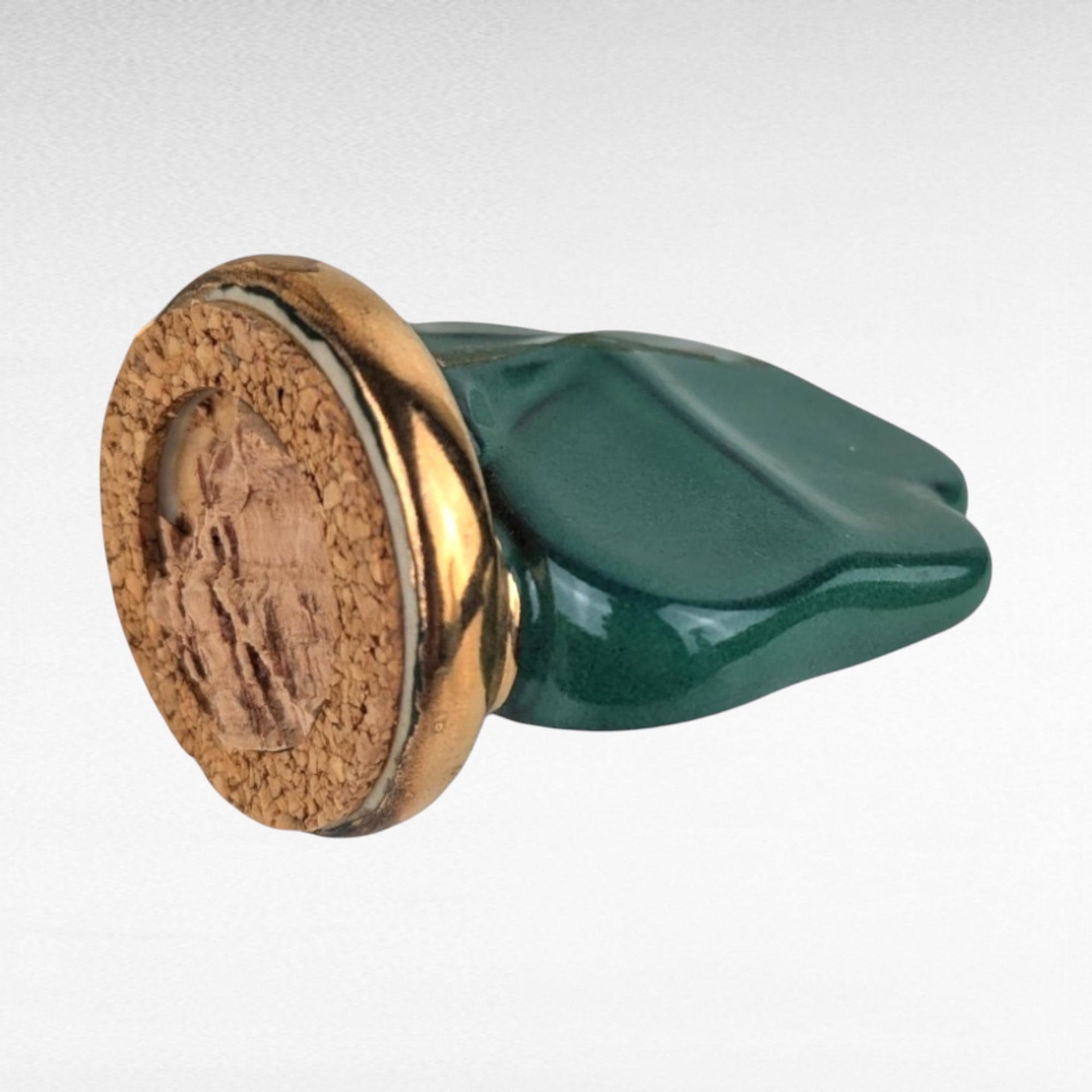 1977 Old Fitzgerald "The Four-Leaved Shamrock" Decanter, Vintage Whiskey Decanter, Irish Charm, Collectible Decanter, Empty Bottle