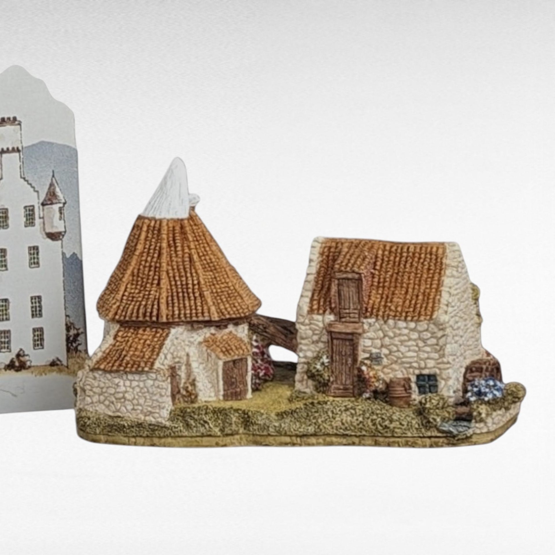 1989 Lilliput Lane Preston Mill Cottage | Handcrafted English Village Figurine | Collectible Model | 3.5 Inches