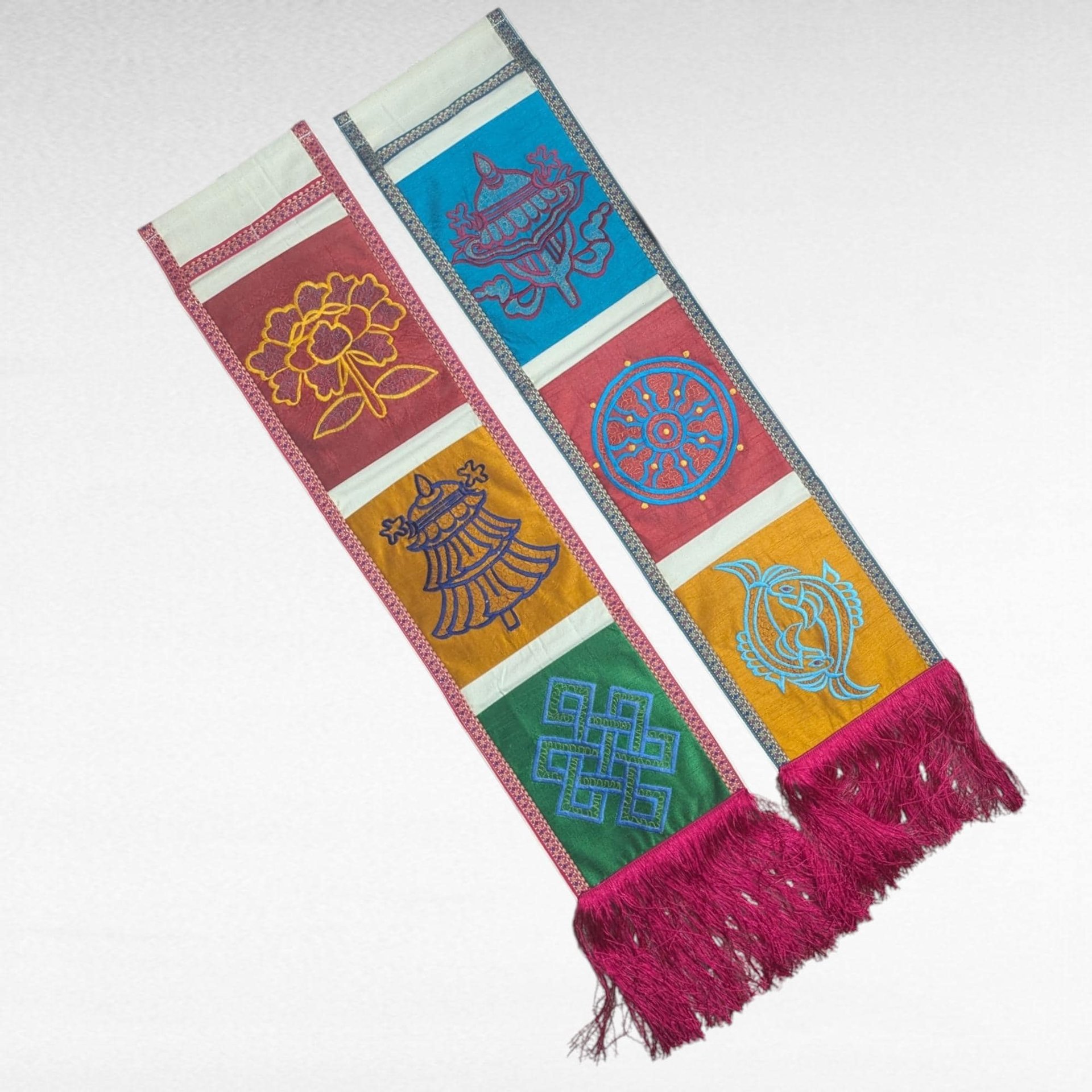Pair of Tibetan Letter Holders | Wall Hangings | Tibetan Decor | Buddhist Art | Handmade in India