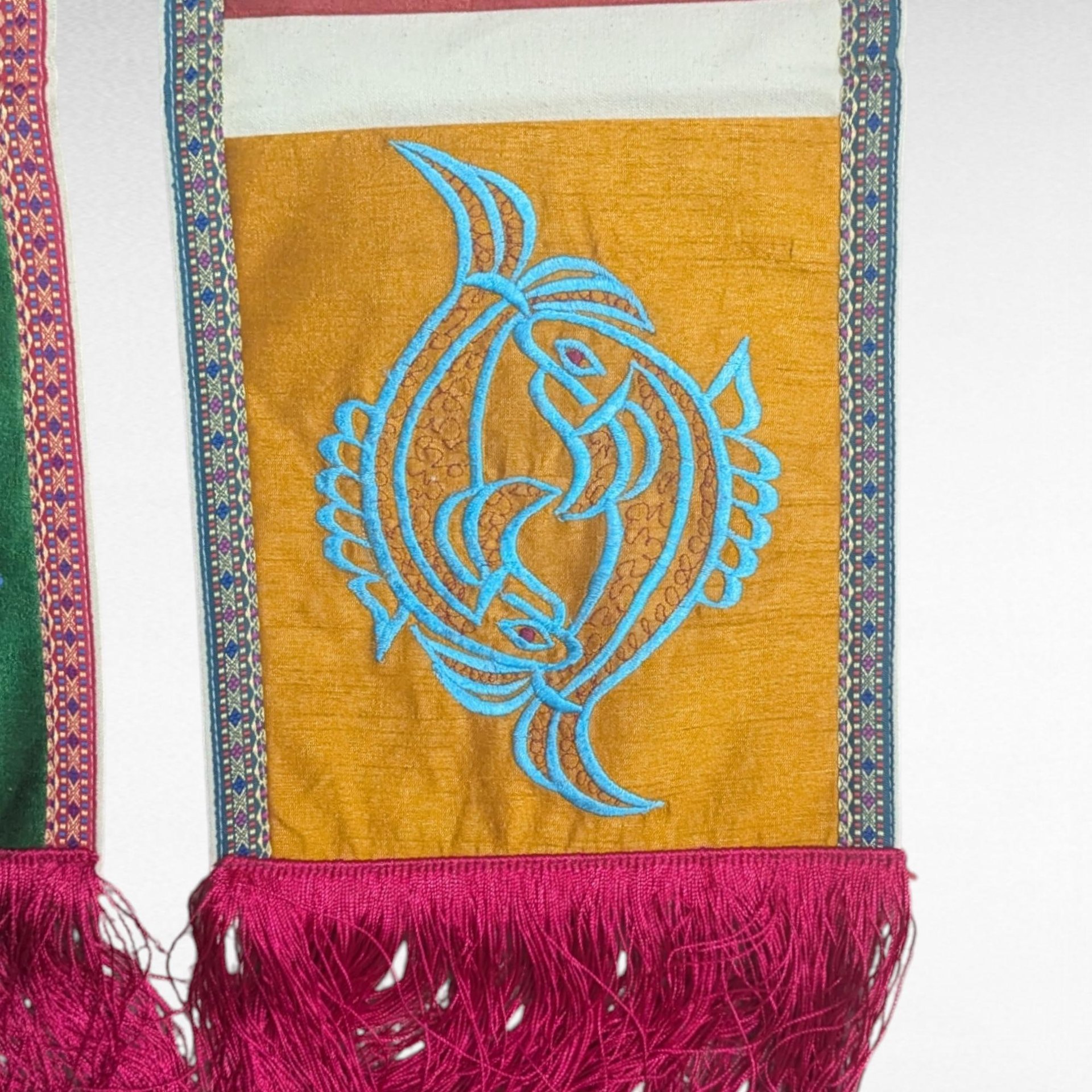 Pair of Tibetan Letter Holders | Wall Hangings | Tibetan Decor | Buddhist Art | Handmade in India