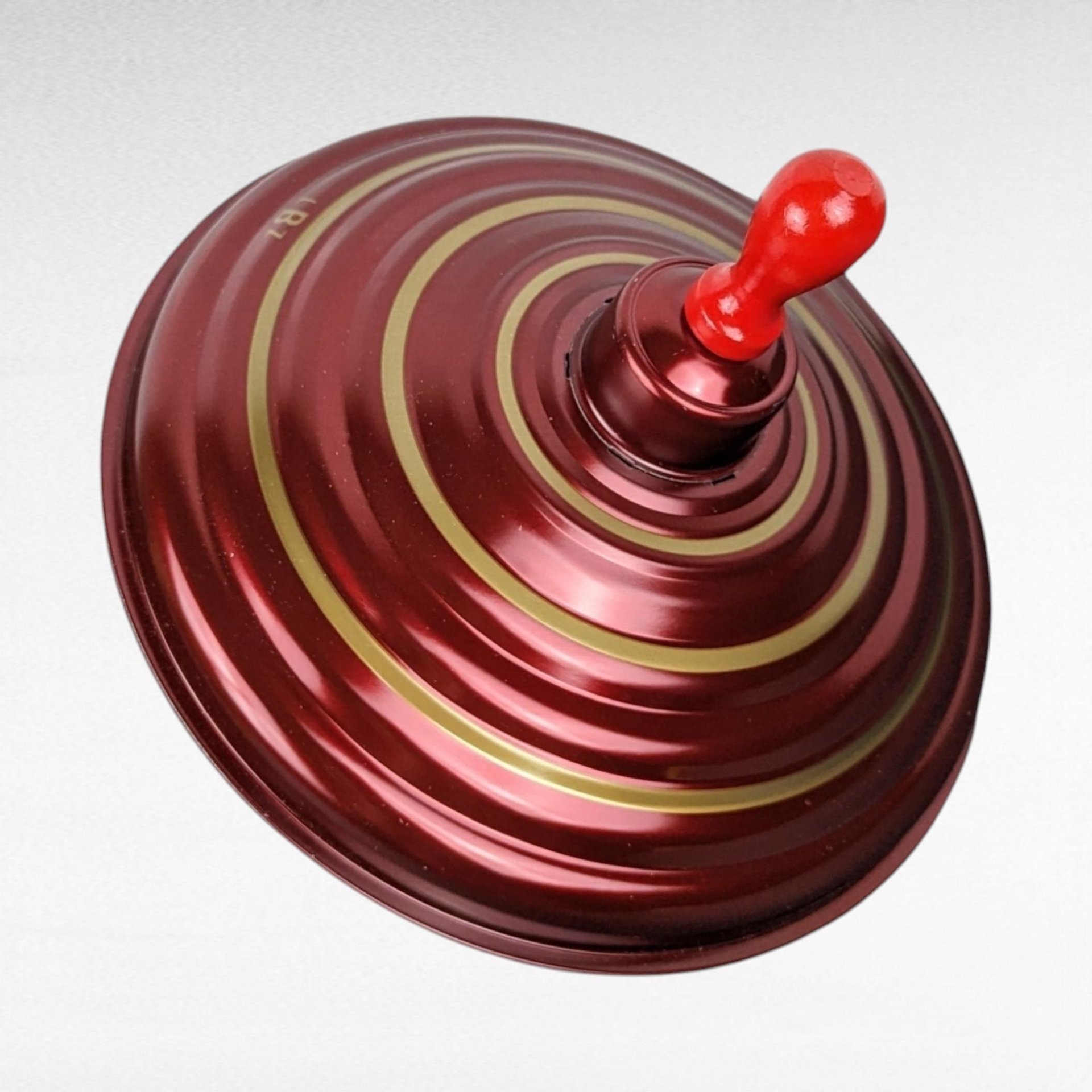 Vintage LBZ Nostalgic Spinning Top | German Tin Toy | Classic Toy with Box | Collectible Toy