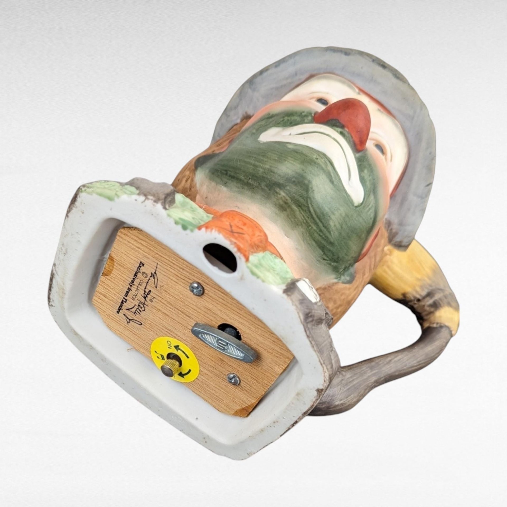 Emmett Kelly Jr. Musical Mug | Flambro Clown Mug | Ceramic Clown Vase | Collectible Clown