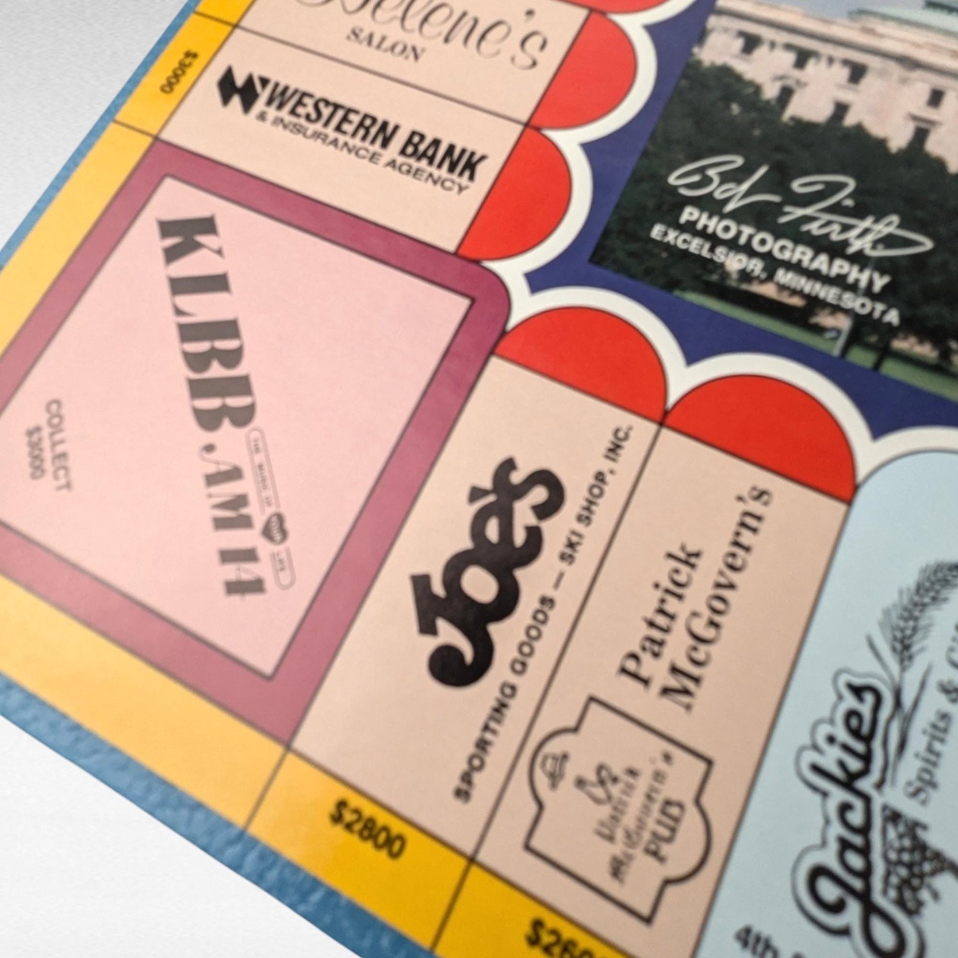 Vintage Hometown Monopoly Board Game | Saint Paul, MN Edition | Complete Set | Collectible Family Game