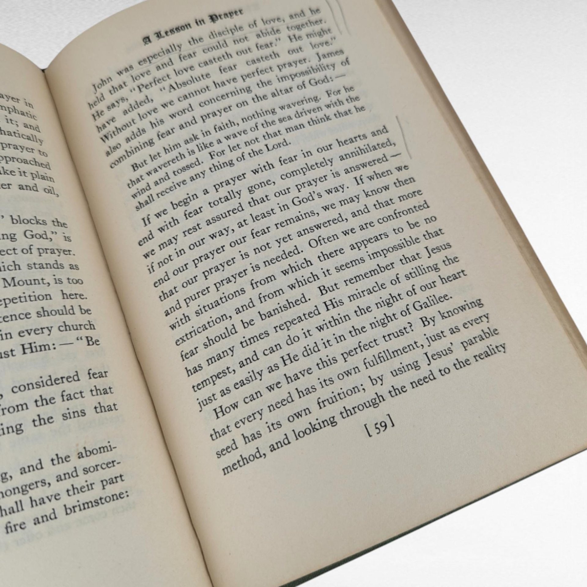 1946 The Soul's Sincere Desire by Glenn Clark | Hardcover Book | Religious & Inspirational | Vintage Literature