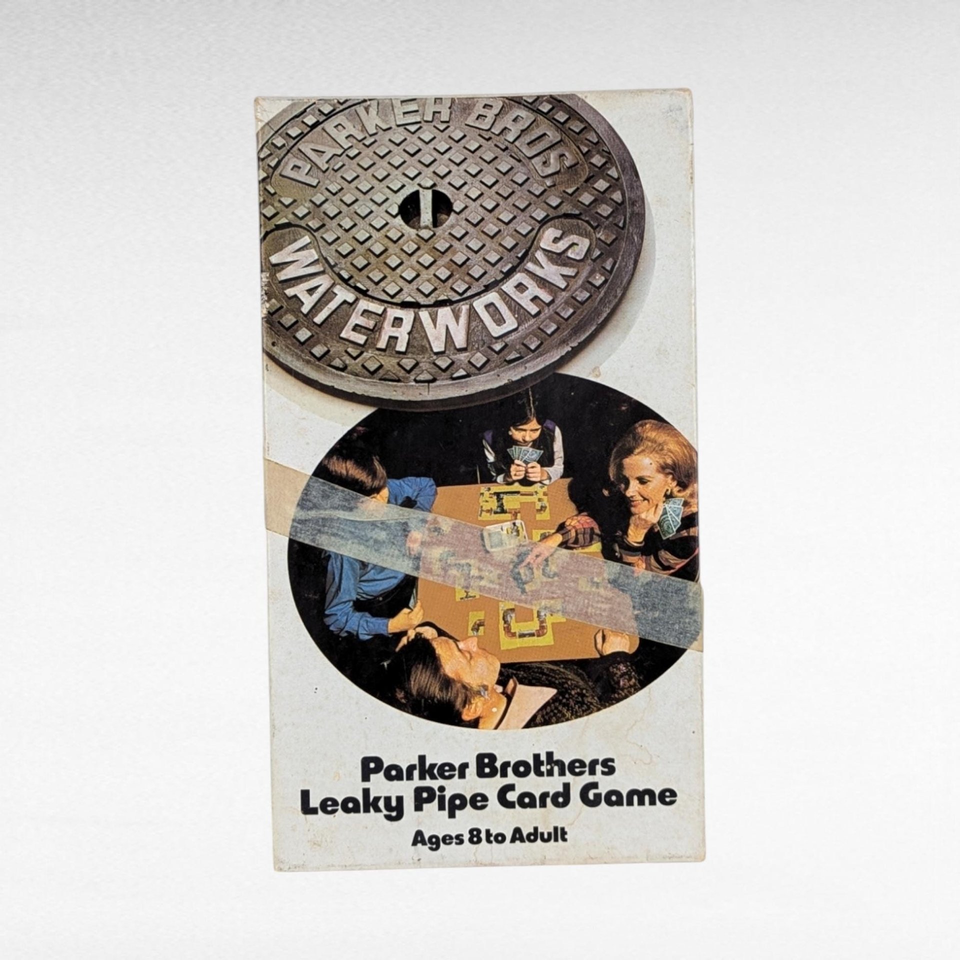 Vintage Leaky Pipe Card Game, 1972 Parker Brothers, Complete with Instructions, Family Card Game, Collectible Game, Gift for Game Lovers
