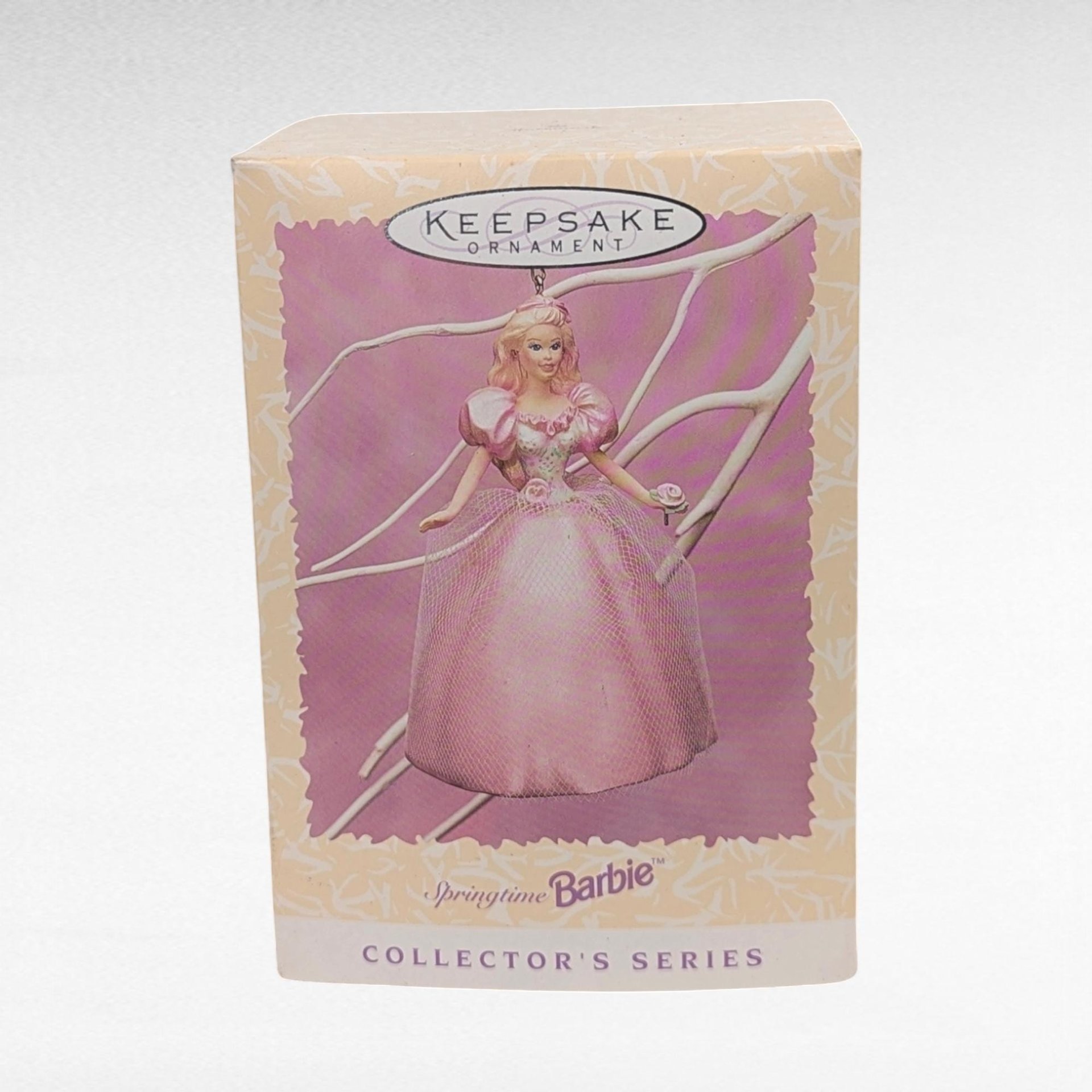 1996 Hallmark Keepsake Springtime Barbie Ornament | Collector Series | Vintage Barbie Ornament | Easter Ornament