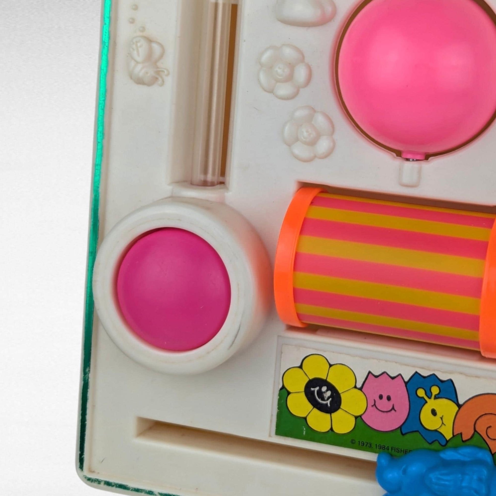 Vintage 1984 Fisher-Price Activity Center - Baby Toy - Crib and Playpen Toy - Sensory Toy