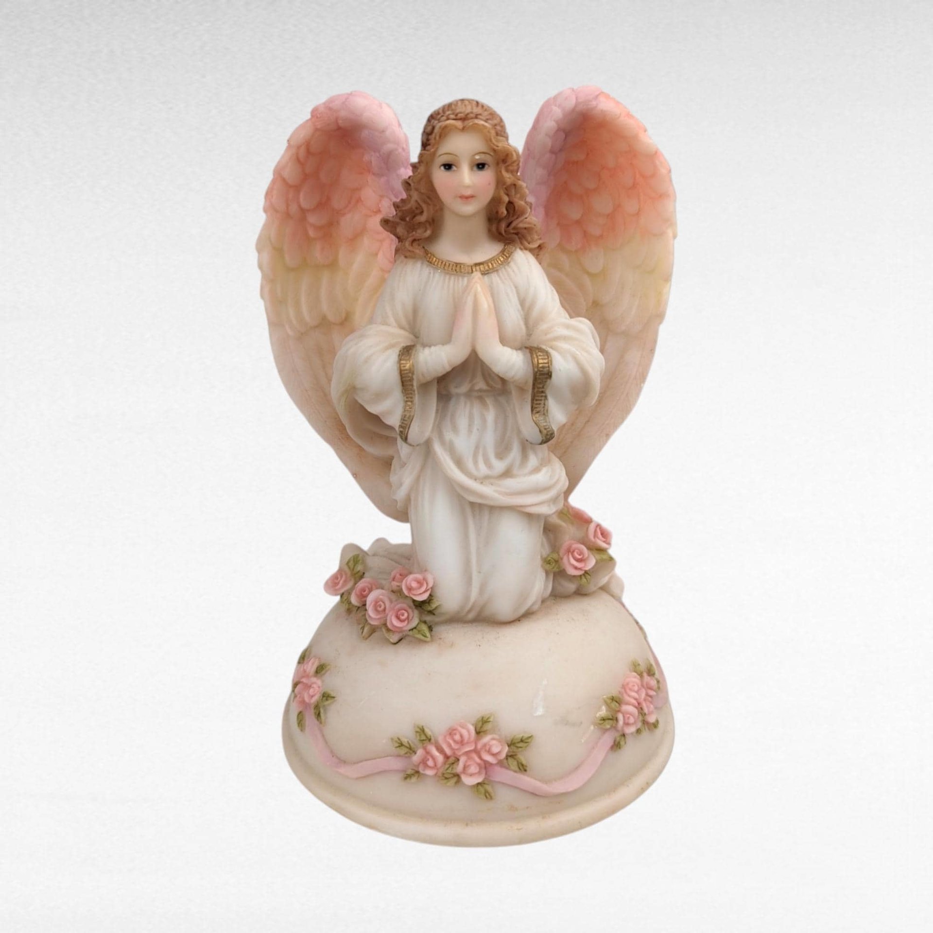 1995 Roman Seraphim Classic "The Rainbow's End" Angel Music Box, Collectible Music Box, Gift for Angel Lovers