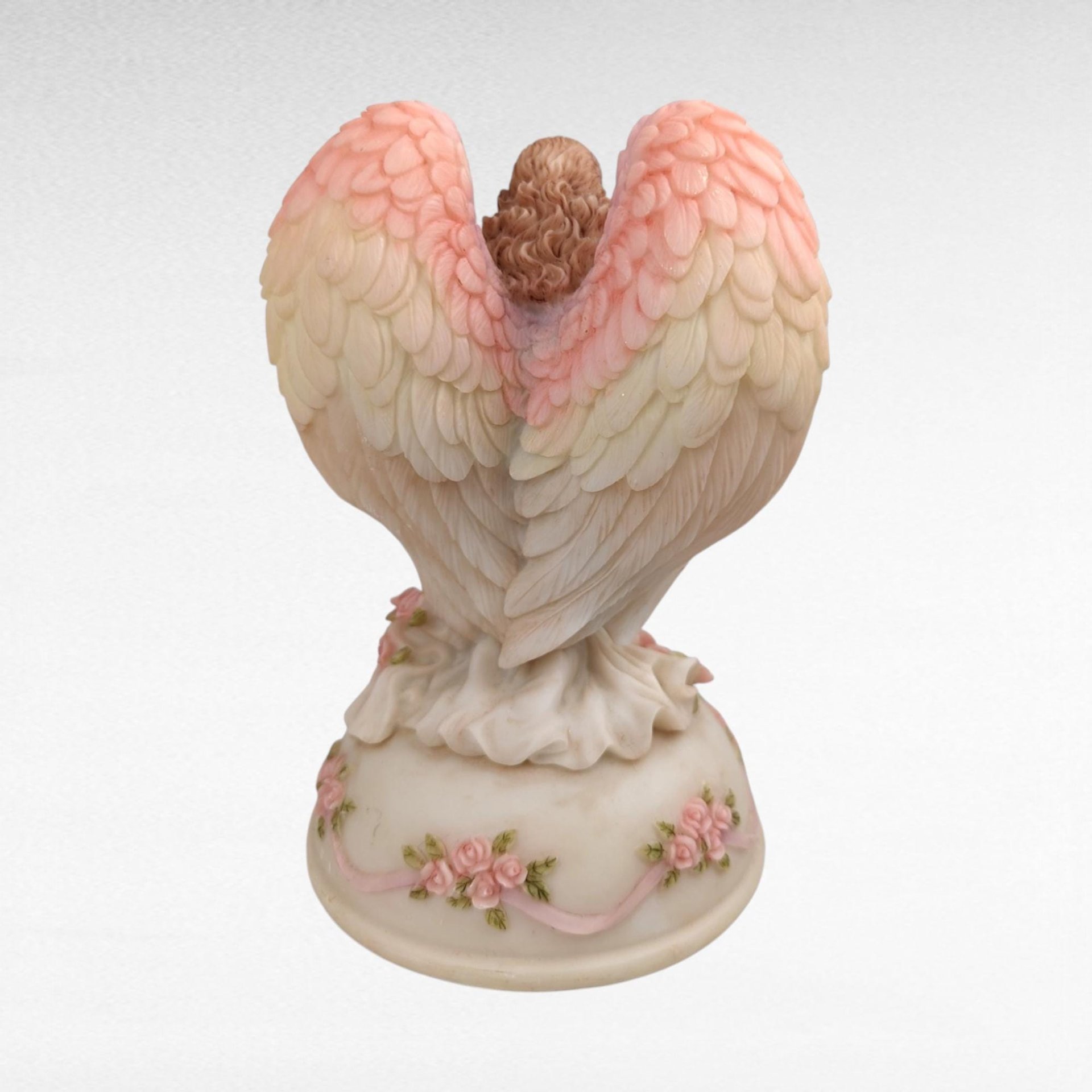 1995 Roman Seraphim Classic "The Rainbow's End" Angel Music Box, Collectible Music Box, Gift for Angel Lovers