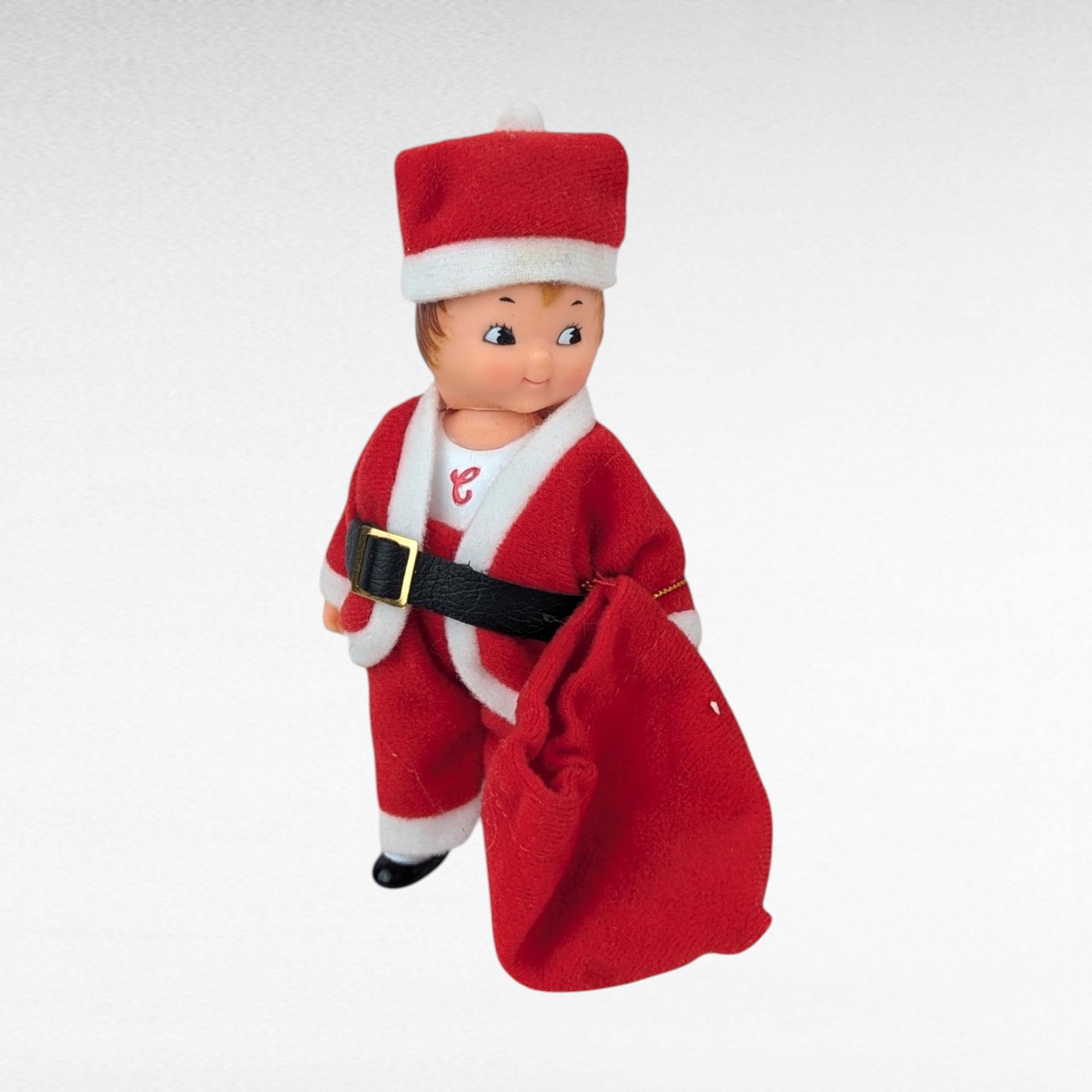 Vintage Campbell's Kids 5.5 Inch Dolls, Christmas Figurines, Collectible Holiday Decor, Advertising Dolls