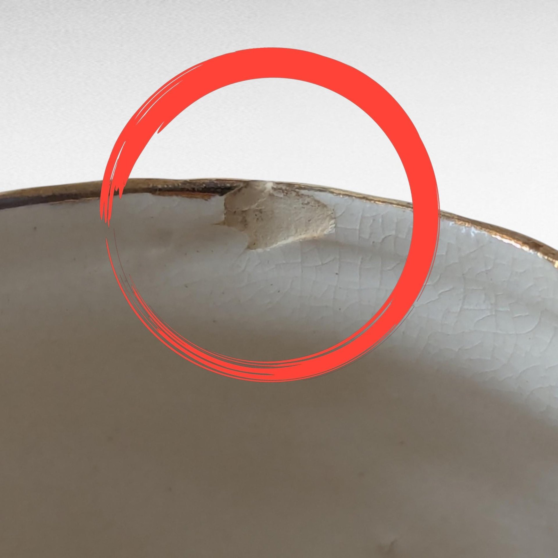 Imperfect Vintage Ceramic Vase with Hands, Unique Figural Vase, White and Gold Vase, Floral Decor, 7.25" Tall