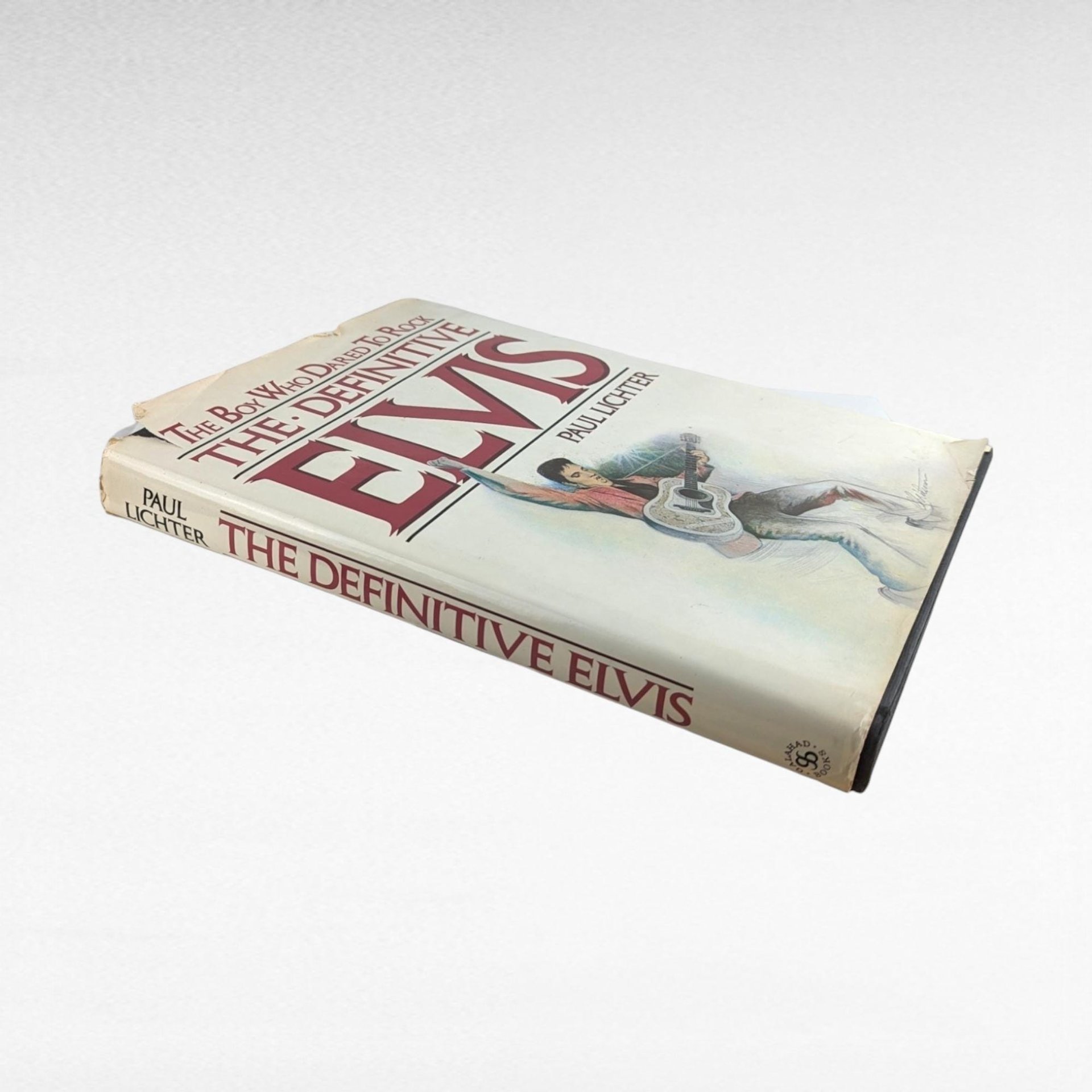 1982 The Definitive Elvis Biography, "The Boy Who Dared to Rock" by Paul Lichter, Music History Book, Rock and Roll Collectible