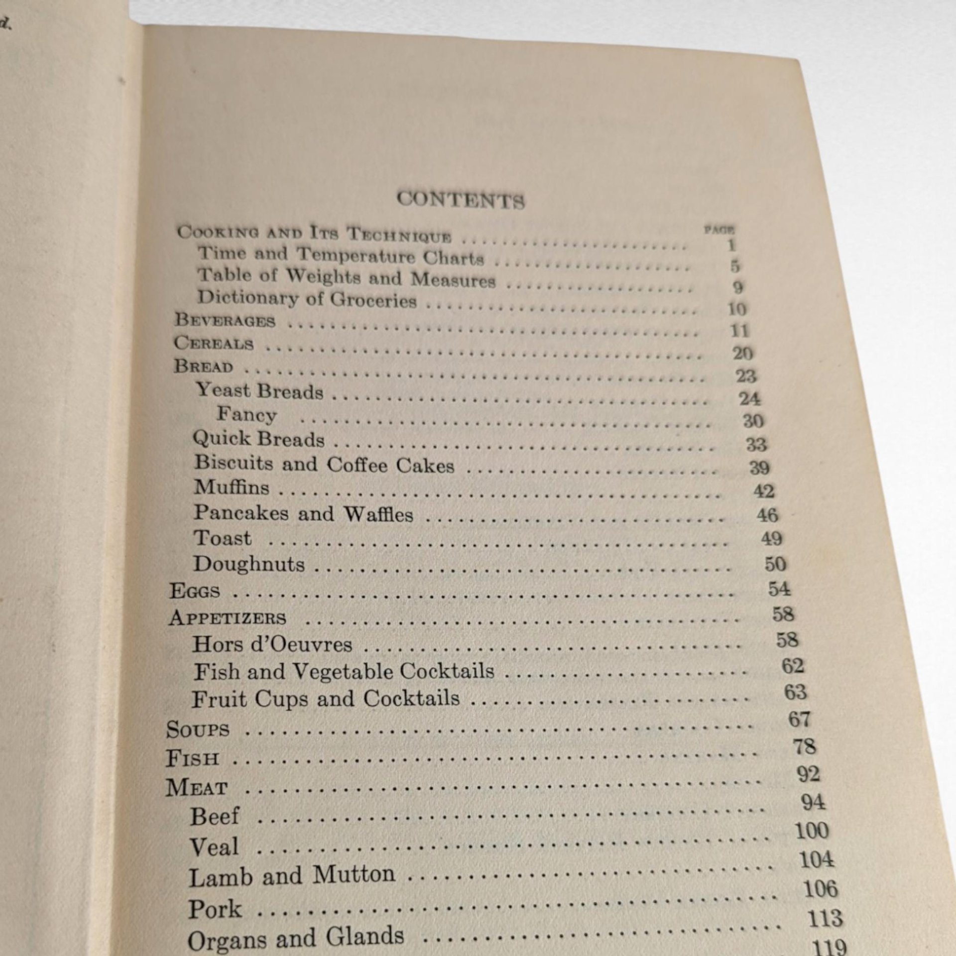 1931 Pictorial Review Standard Cookbook | Vintage Cookbook | 1000 Recipes | Gift for Bride | Kitchen Decor
