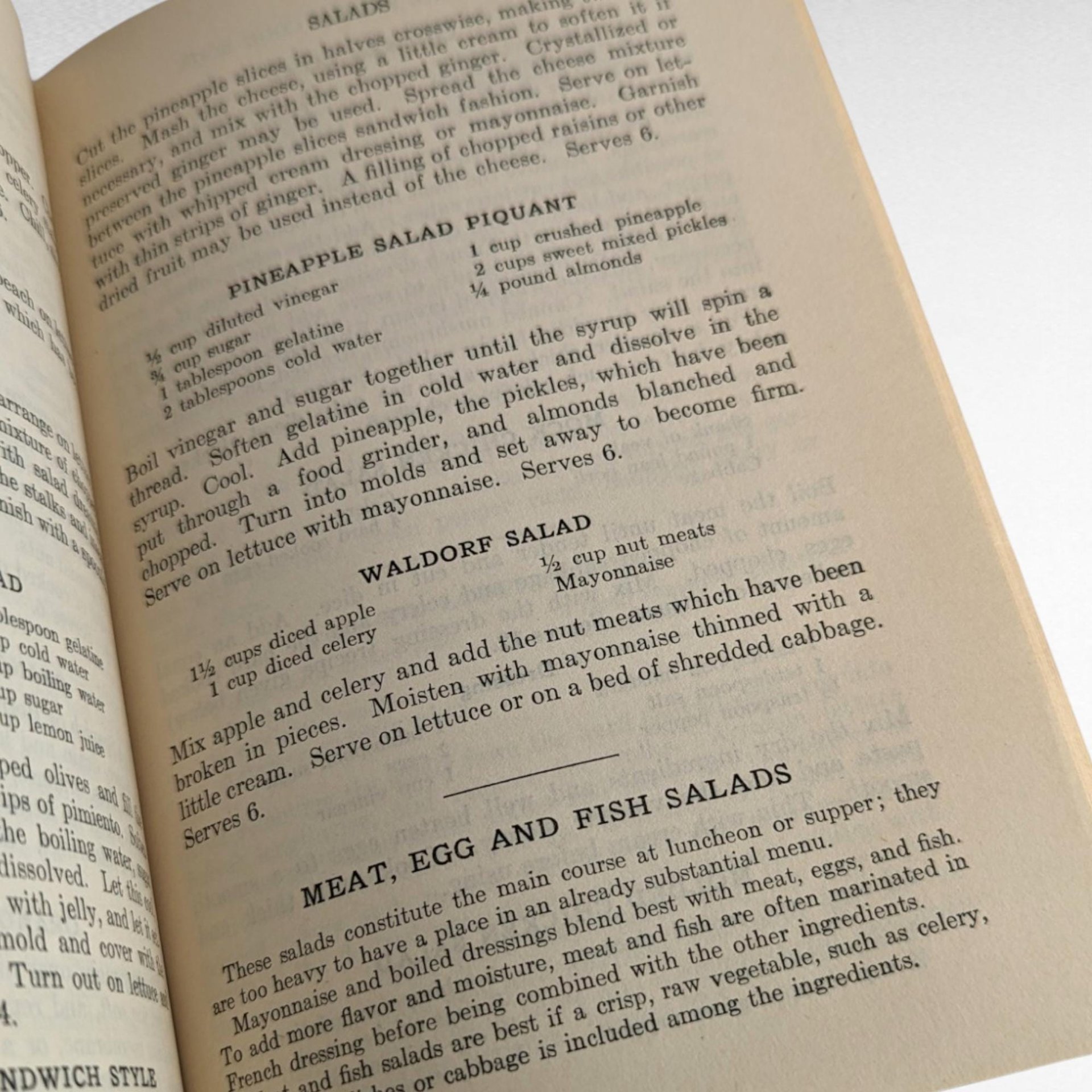 1931 Pictorial Review Standard Cookbook | Vintage Cookbook | 1000 Recipes | Gift for Bride | Kitchen Decor