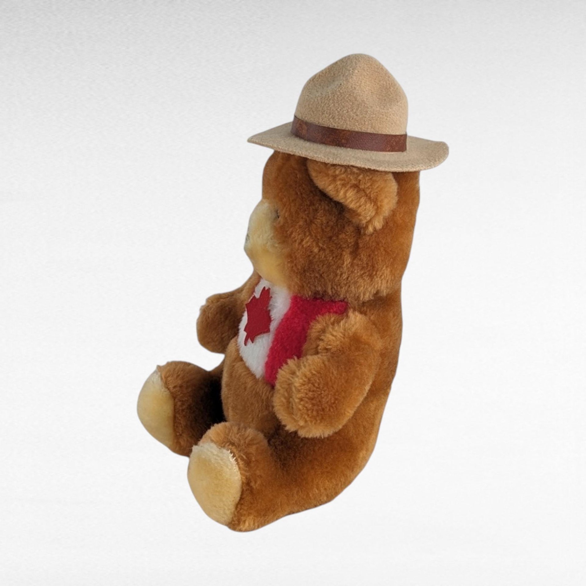 Vintage 1993 Canada Musical Plush Bear, Canadian Souvenir, Collectible Teddy Bear,  Plush Toy, Gift for Canada Lover, 6 Inches