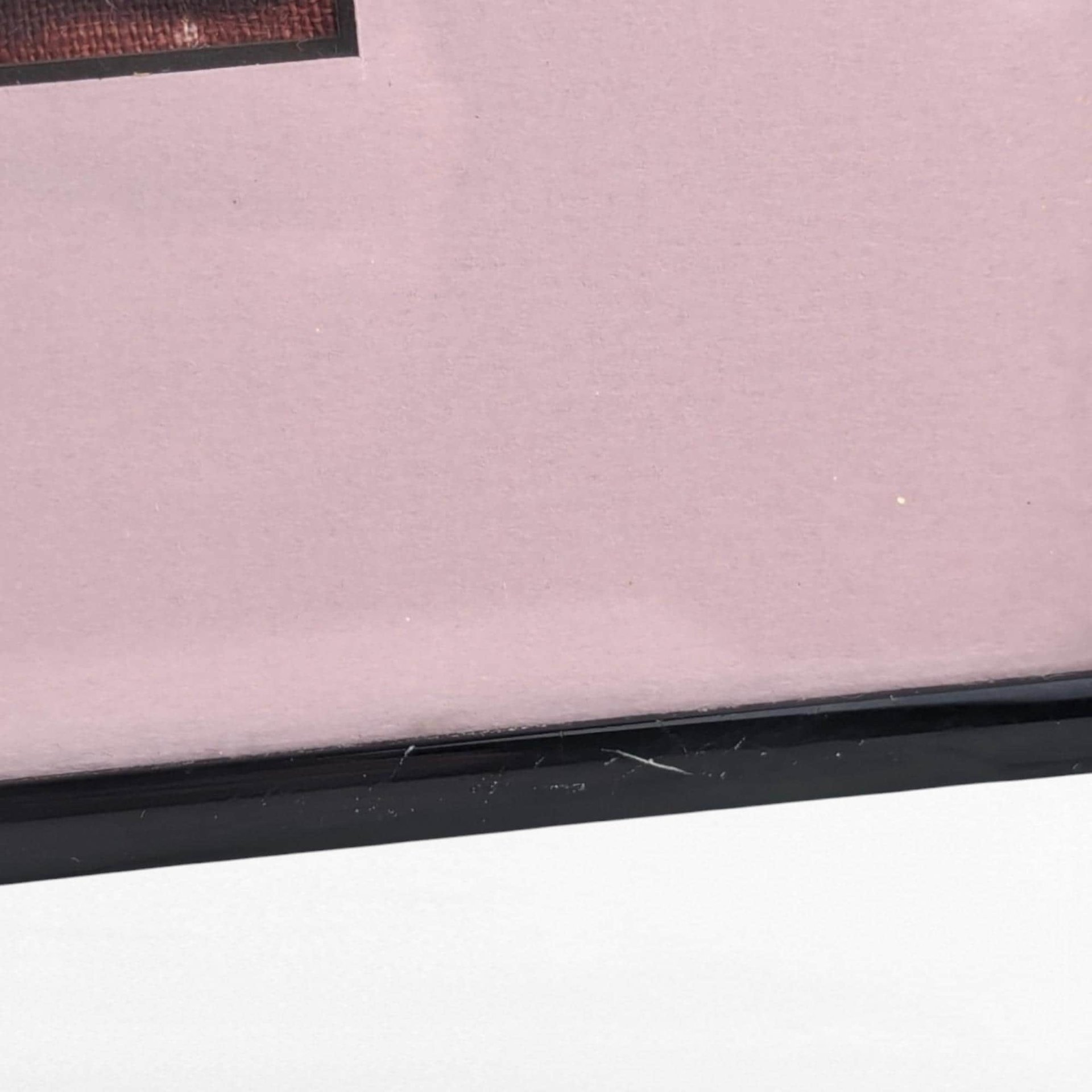 Vintage Framed Painting | Indian Folk Art | Tribal Art | Textile Art | Wall Decor | Camel and Traveler | 15.5"