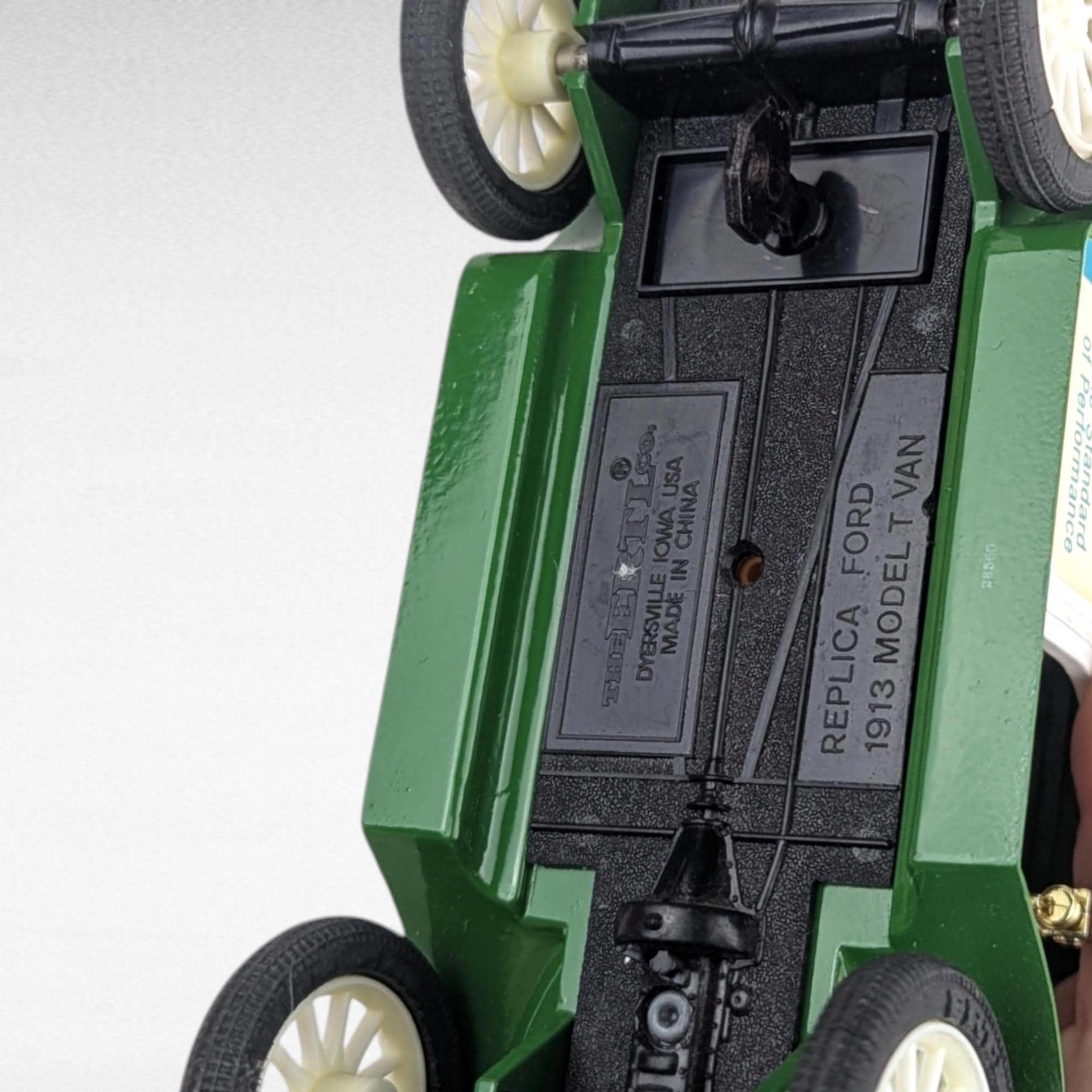Vintage Oil Company Diecast Banks - Castrol & Polarine Model T Trucks - With Box