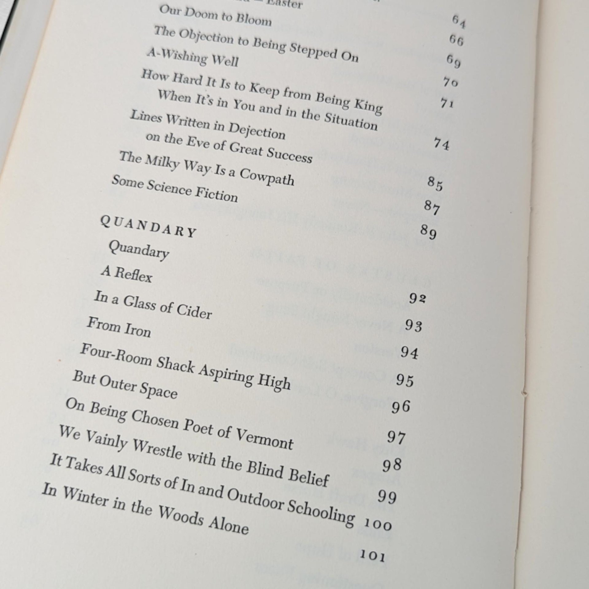 1962 Robert Frost In the Clearing Hardcover Book, First Edition Poetry Collectible Gift for Book Lovers