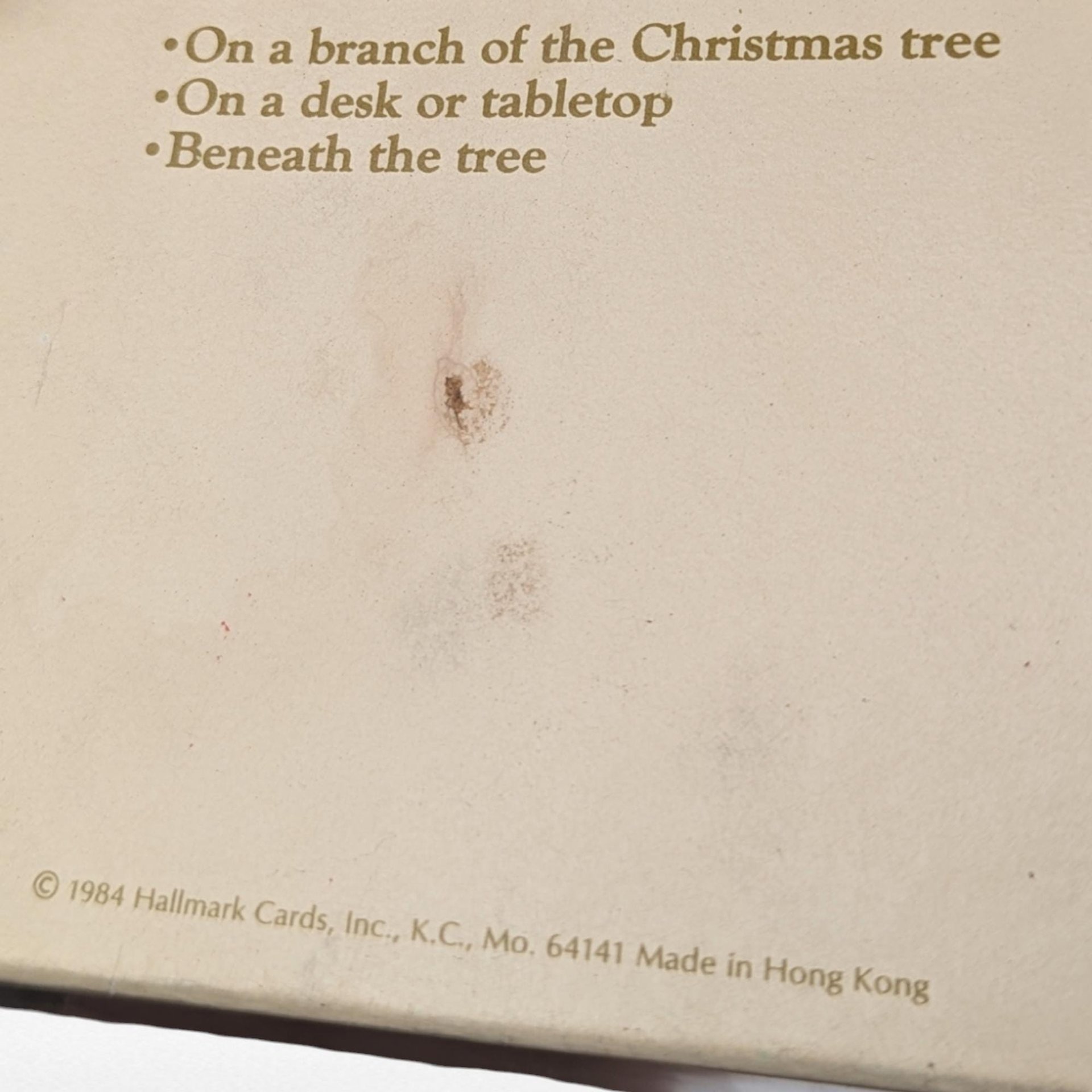 1984 Hallmark Keepsake Ornament Santa's Deliveries, Vintage Christmas Decor, Santa in Delivery Truck, Gift for Hallmark Collector