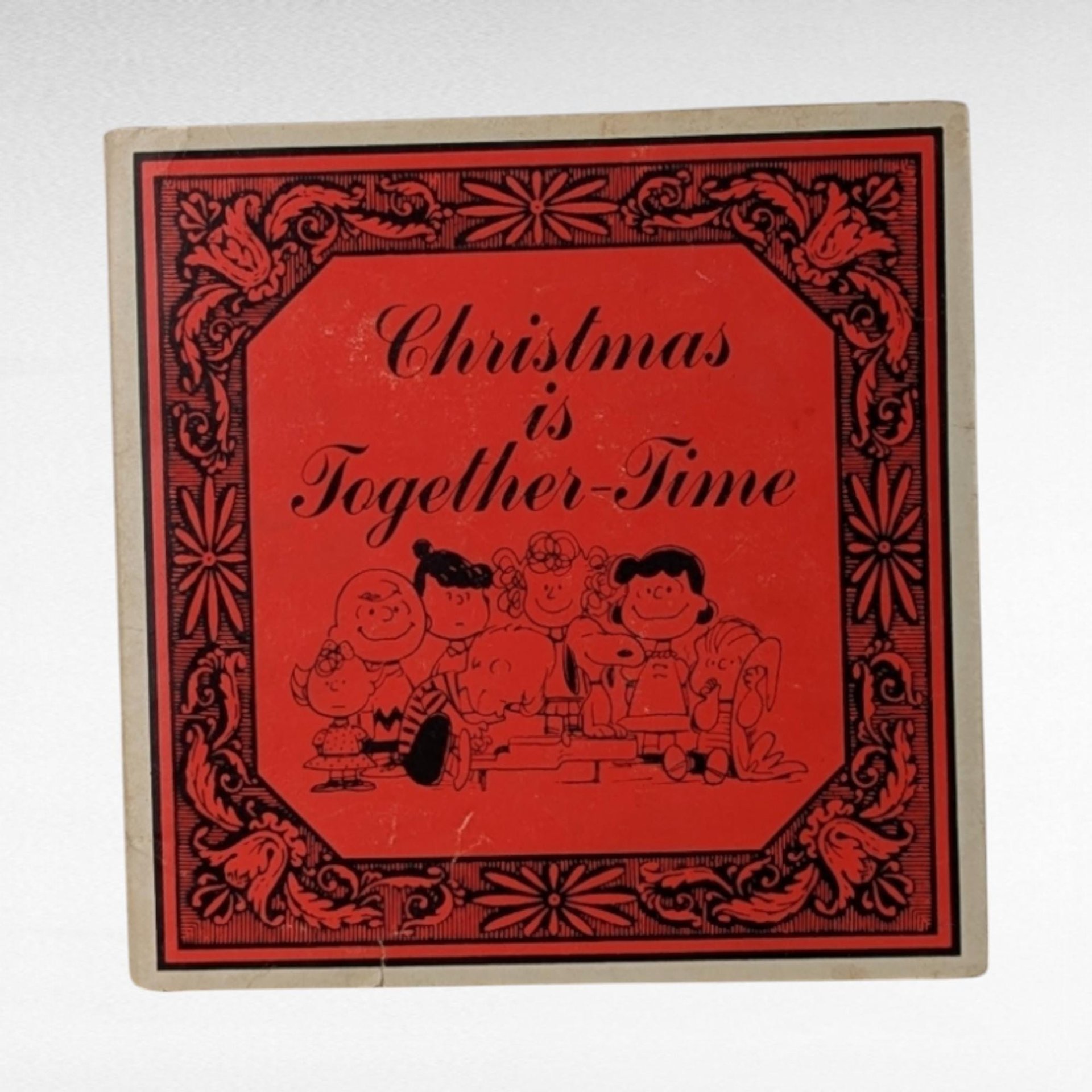 1964 Peanuts Christmas is Together Time Book by Charles Schultz.
