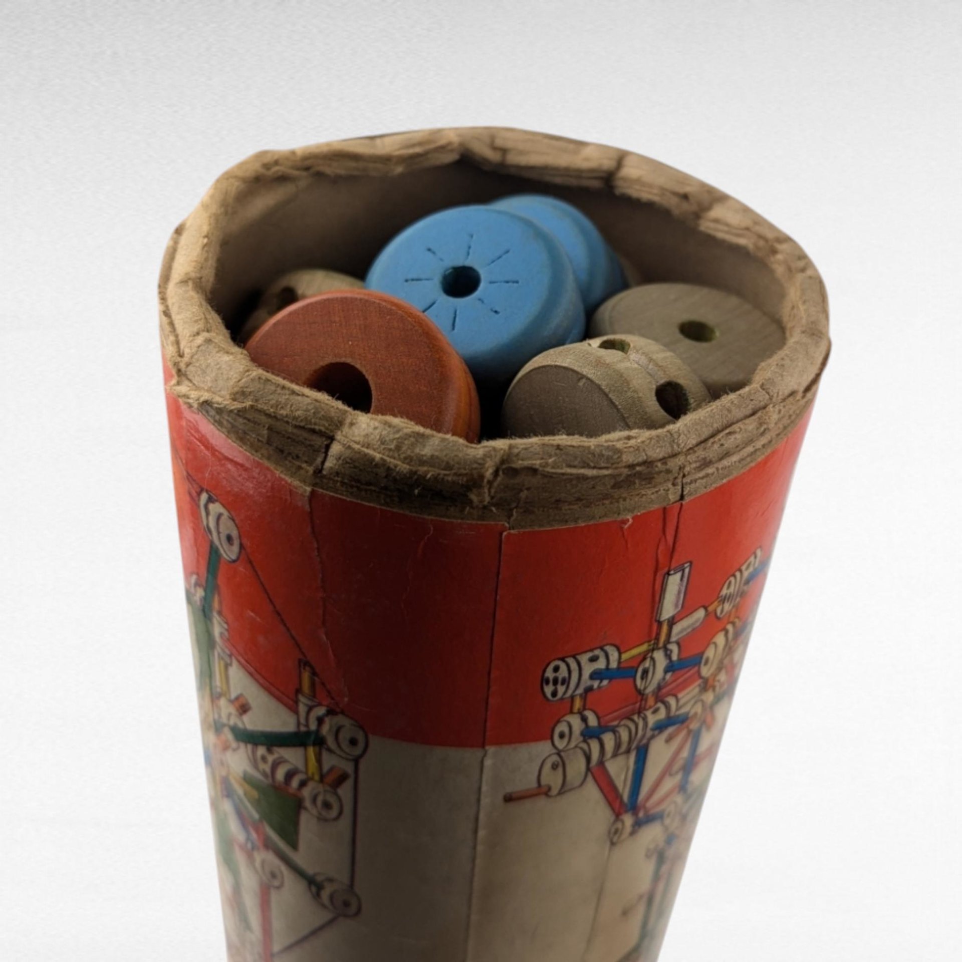 Vintage Tinkertoy Grad No. 146, Classic Building Toy, Collectible Toy, Gift for Kids, Educational Toy, Creative Play, Vintage Tinkertoy Set