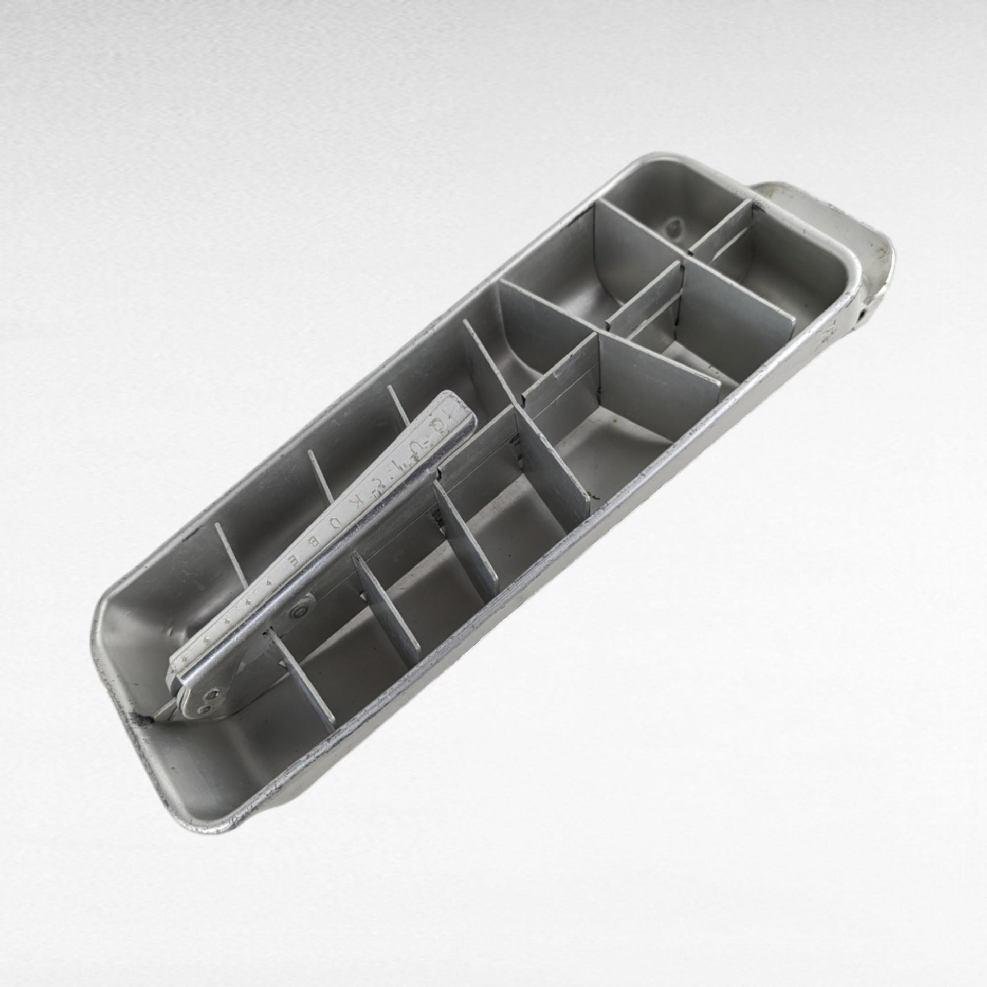 Vintage Quickcube Aluminum Ice Cube Tray | Mid-Century Barware | Cocktail Enthusiast Gift | Retro Kitchen Decor