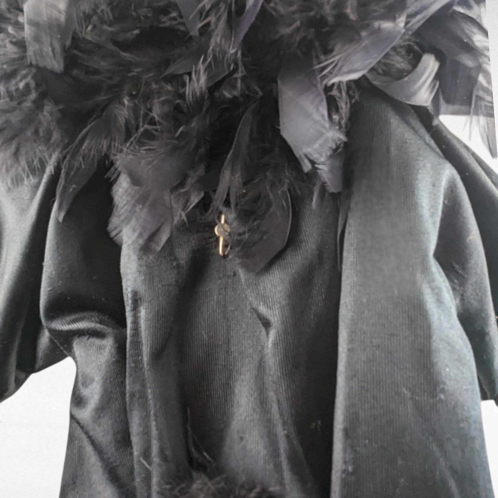 Crawfords Collectibles Miss Kitty Cat Doll | 27" Musical Plush Doll | Vintage Cat Collectible | Gothic Decor