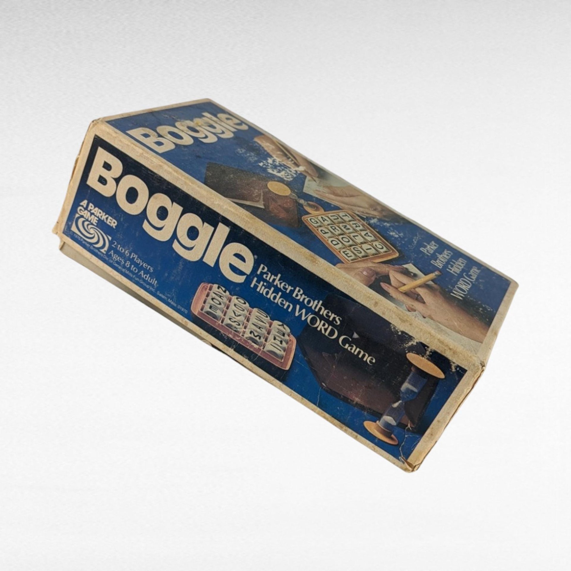 Vintage 1976 Parker Brothers Boggle Game | Classic Word Game | Family Game Night | Retro Board Game