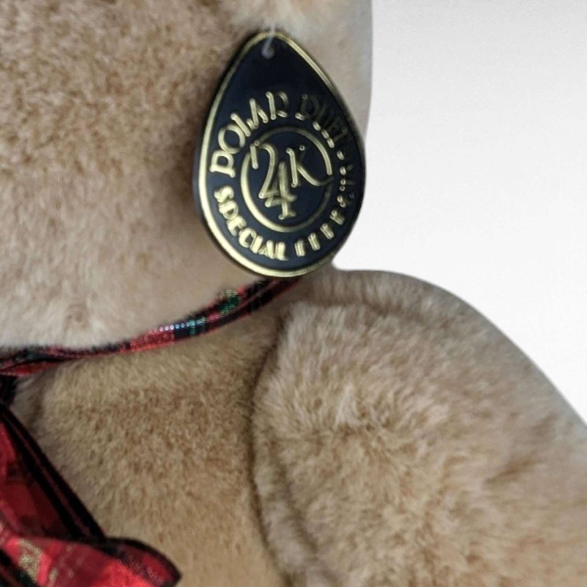 Vintage Tan Polar Puff Teddy Bear | 18-inch Plush Bear | Movable Limbs | Collectible Toy