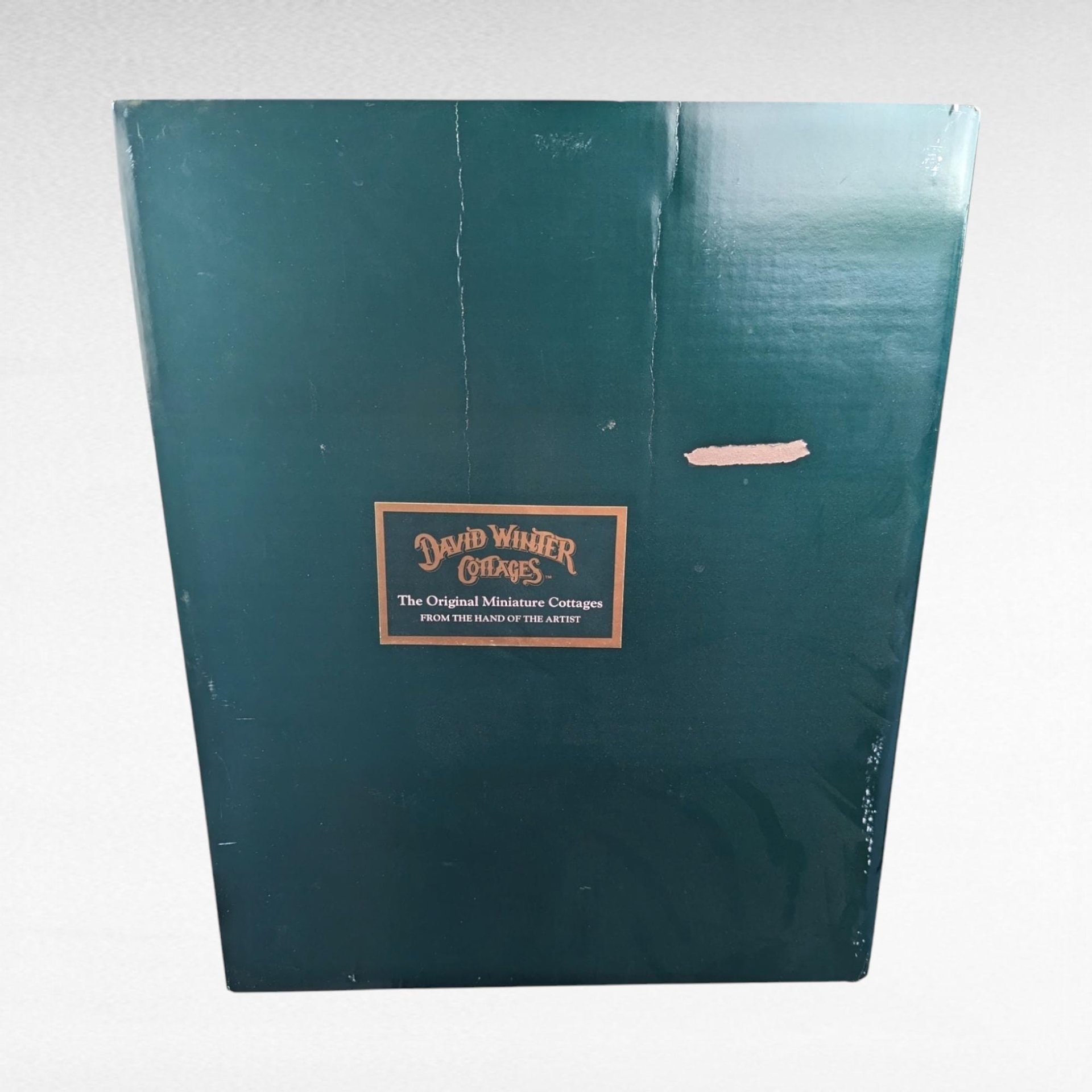 1994 David Winter Quindene Manor, Signed Cottage, Collectible Figurine, English Village, Gift for Collectors