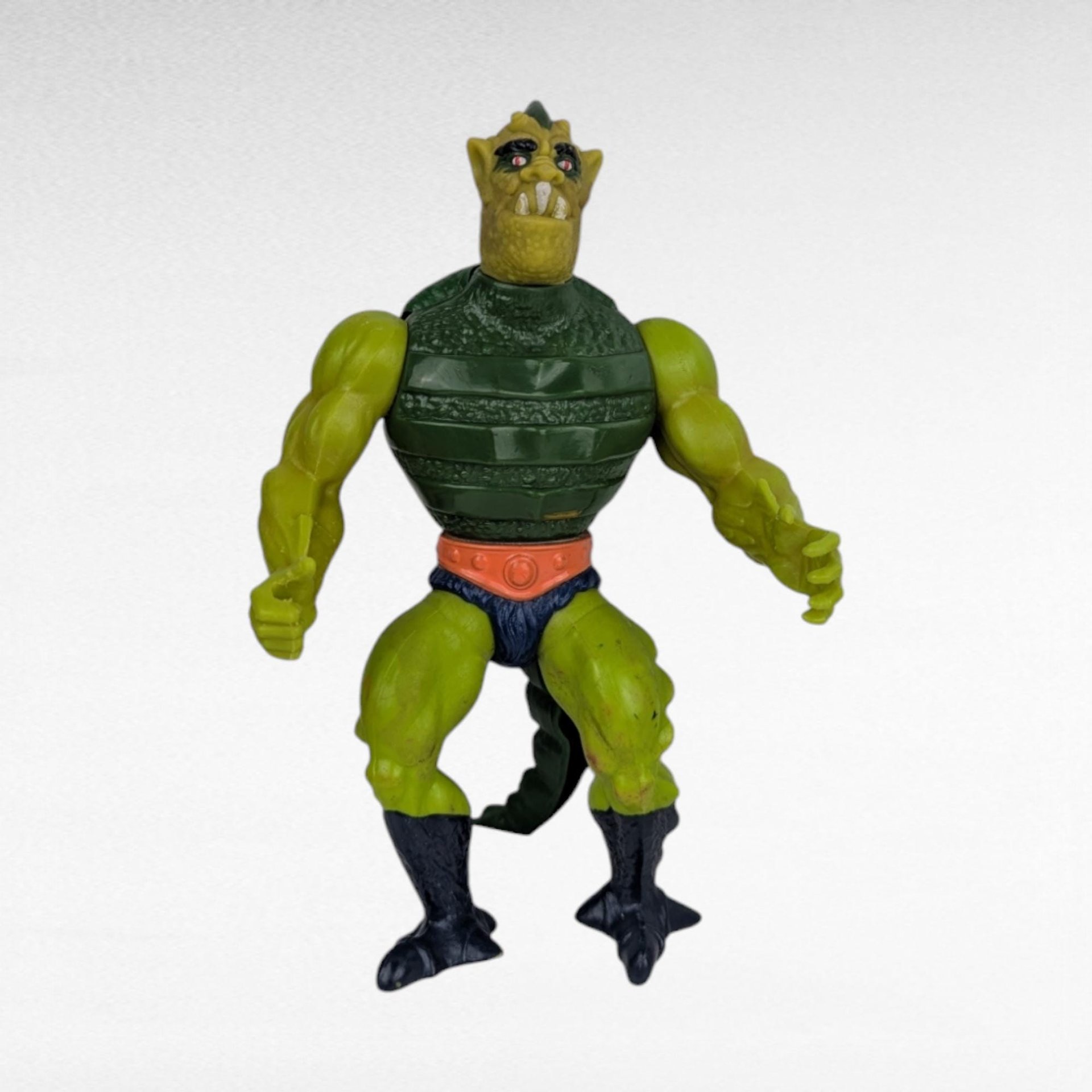 Vintage Masters of the Universe Action Figures, Man-E-Faces, Whiplash, Jitsu, Clawful, 1980s MOTU Toys, Collectible Figures