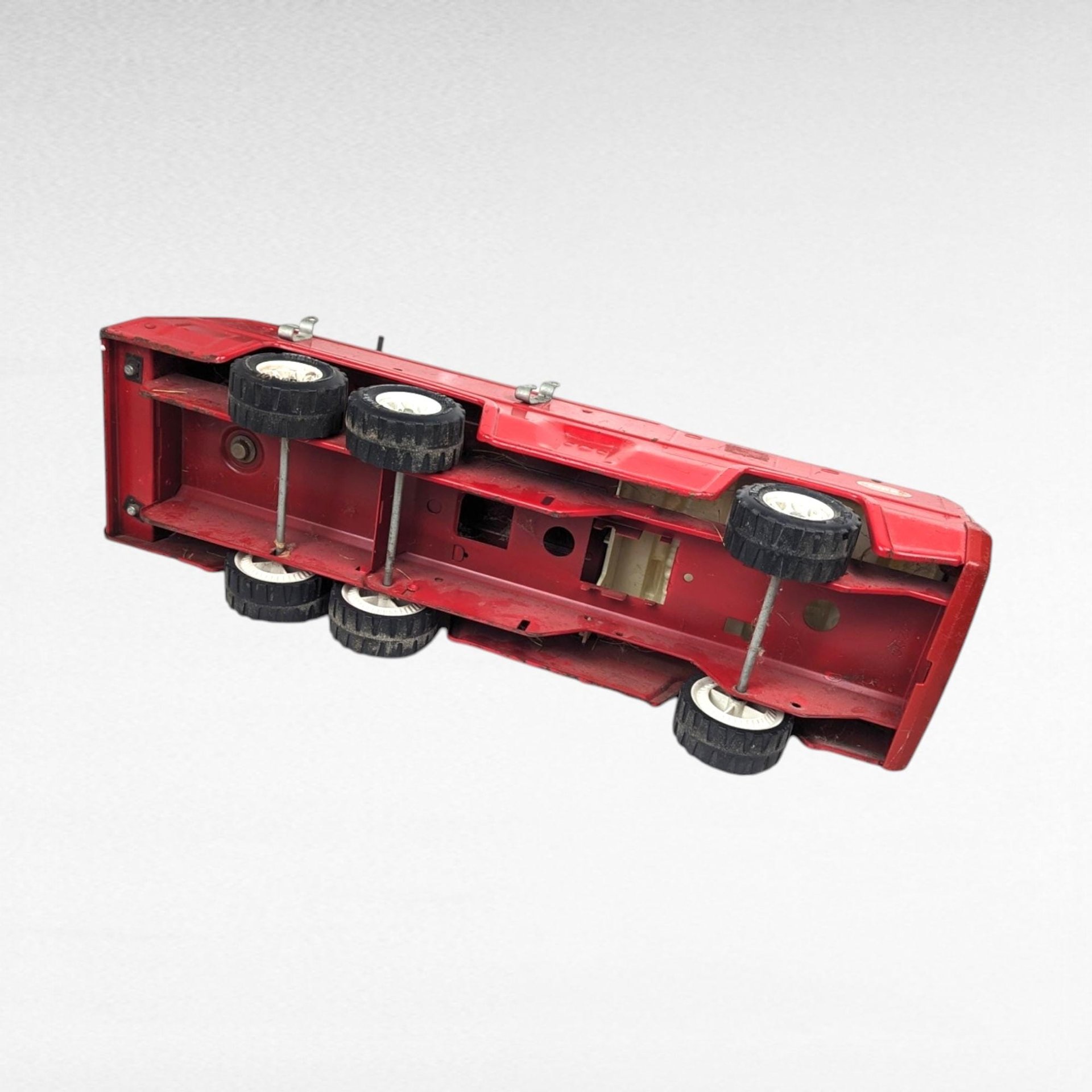 Vintage Tonka Fire Truck - Large Metal Toy Truck - Collectible Fire Engine