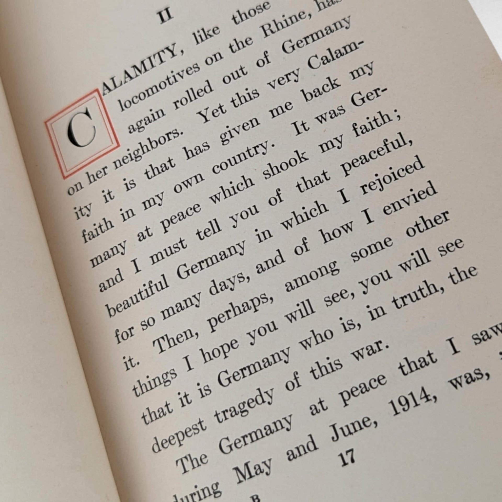 1915 The Pentecost of Calamity, Owen Wister Hardcover, Antique Book, Vintage Americana Gift